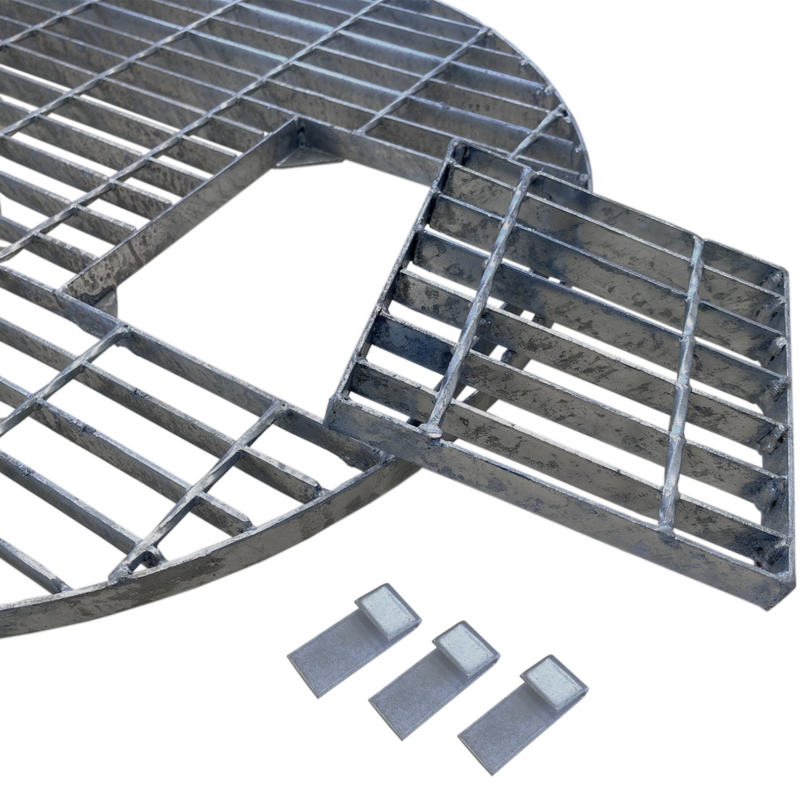 INTERGARDEN Universalschutzgitter Abdeckgitter Ø66 cm verzinkt bis 250 kg f günstig online kaufen