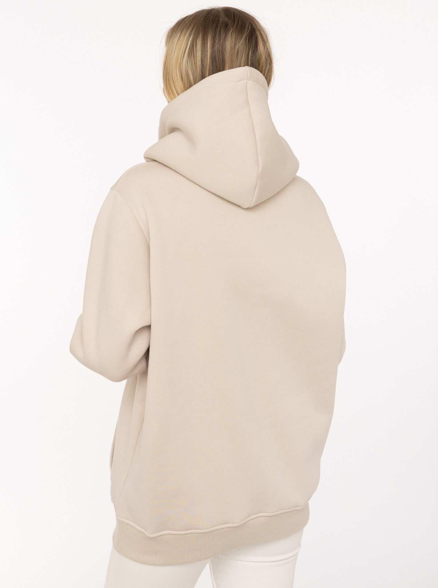 Zwillingsherz Hoodie "Dog Mom & Friends" gestickte Hunde, Statement Schrift günstig online kaufen