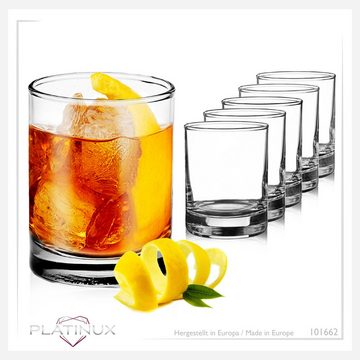 PLATINUX Schnapsglas Shotgläser, Glas, 50ml (max60ml) Tequilagläser Wodkagläser Pinnchen 5cl Schnapsgläser
