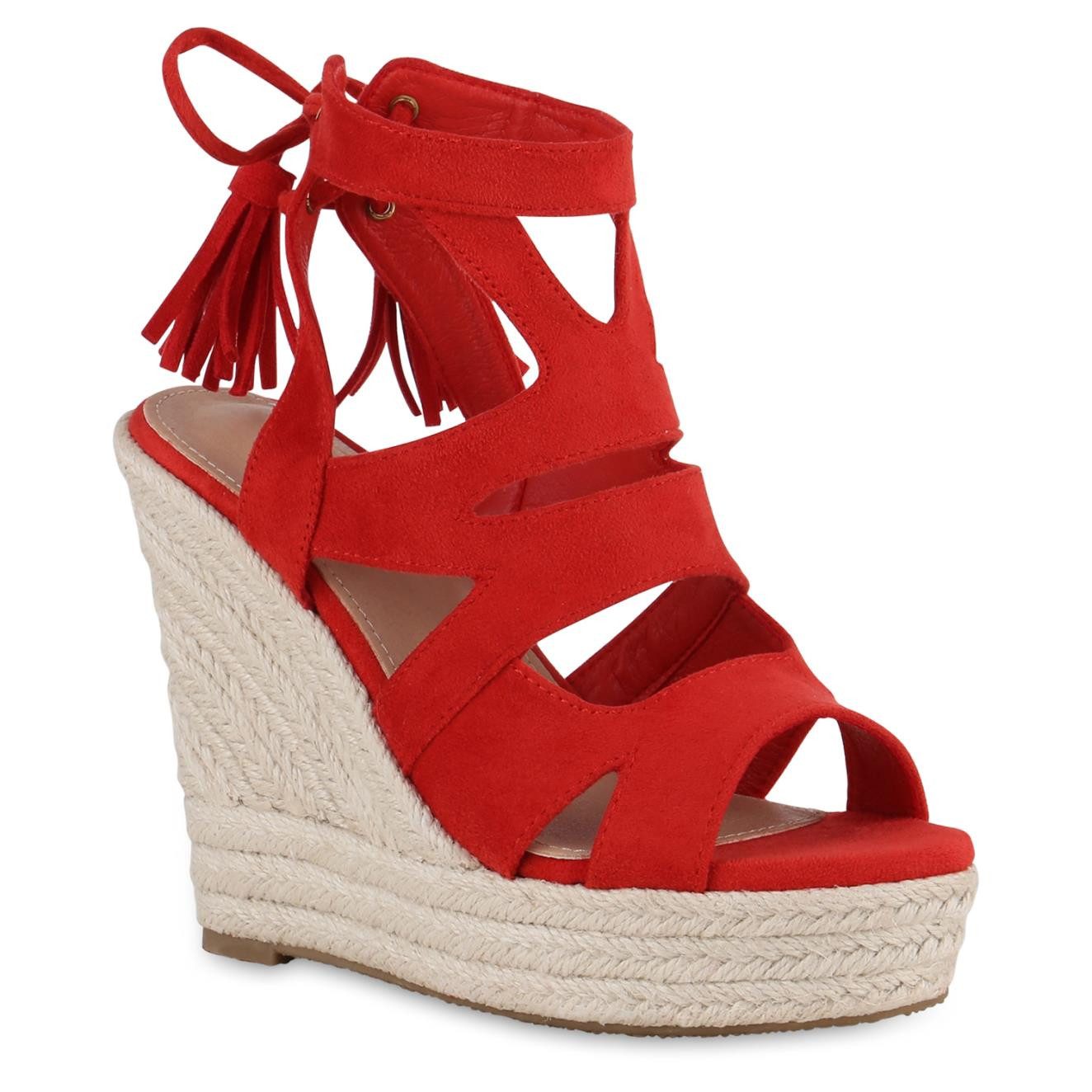 841372 Keilsandalette