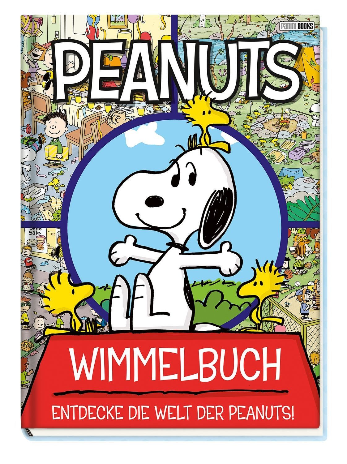 Peanuts: Wimmelbuch - Entdecke die Welt der Peanuts! / Art Mawhinney, Vicki Scott