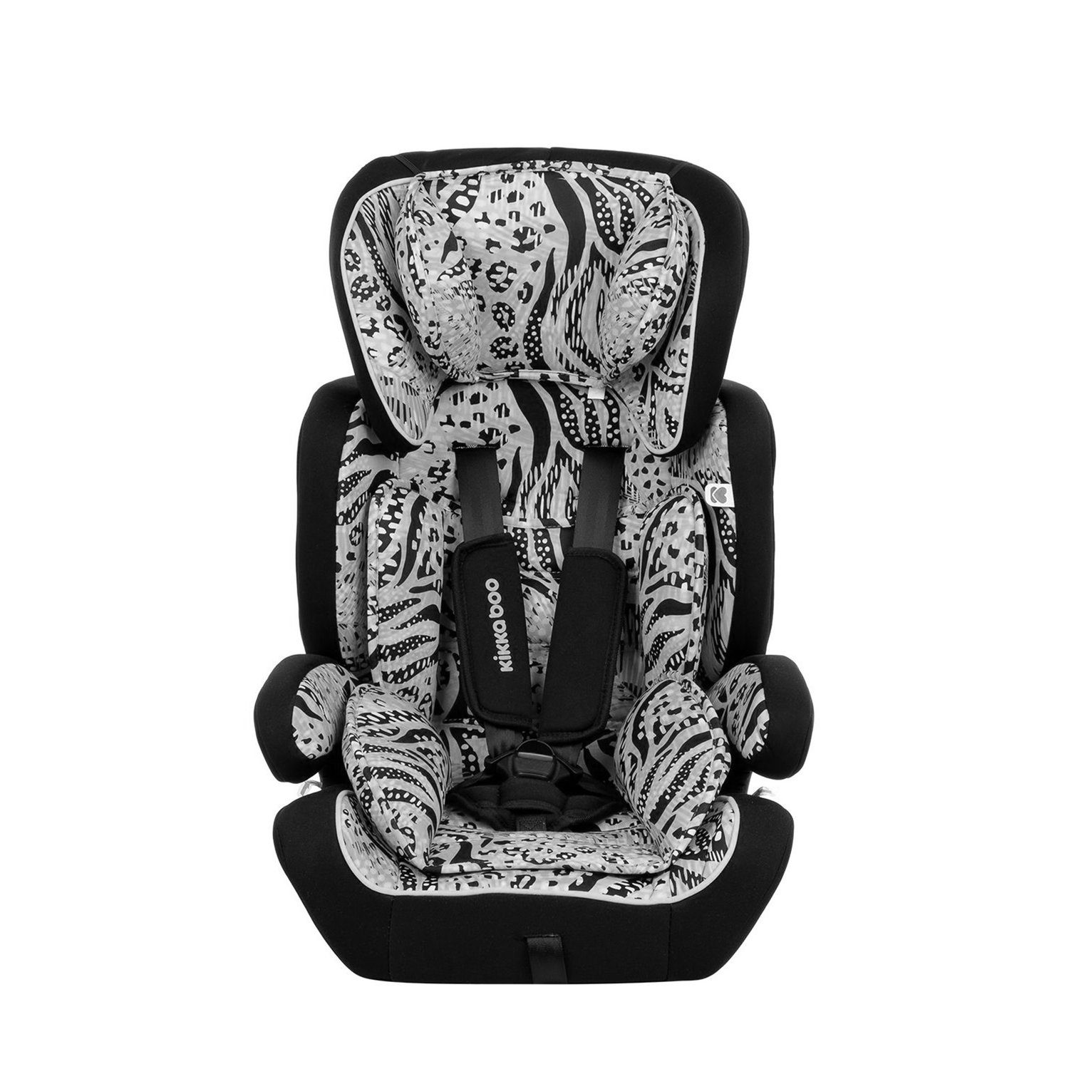 Kikkaboo Autokindersitz Kindersitz Joyride, bis: Kopfstütze Gruppe 36 - kg) 1/2/3 36 kg, schwarz verstellbar (9