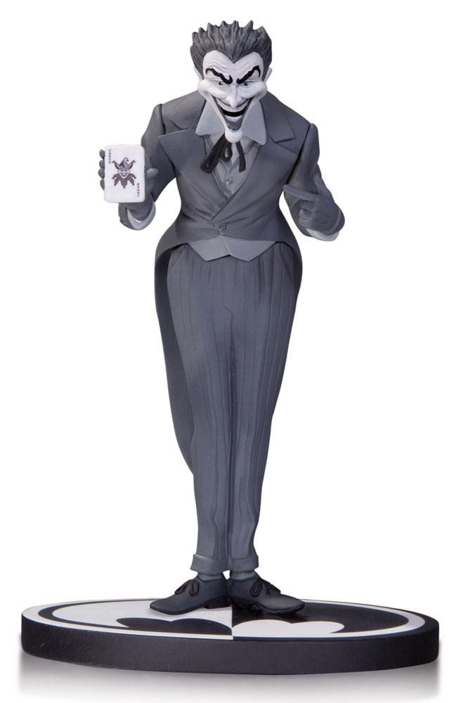 DC Comics Actionfigur DC COMICS BATMAN BLACK AND WHITE STATUE JOKER BY DICK SPRANG