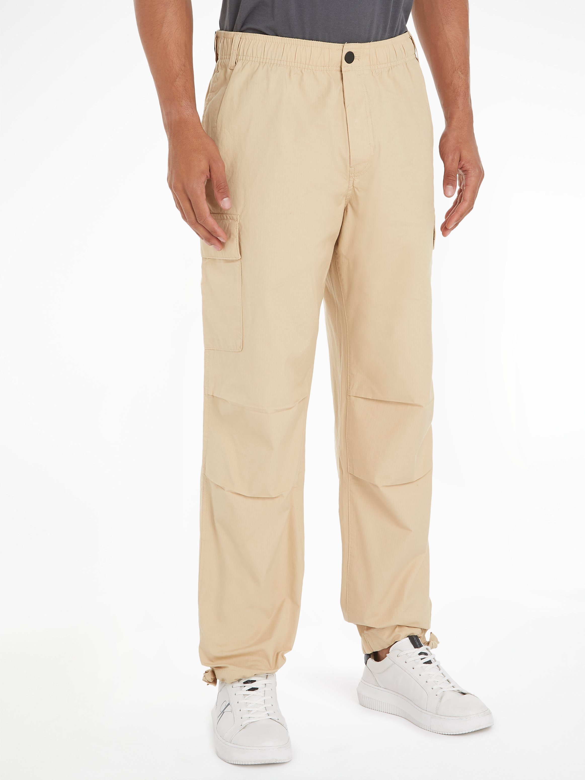 ESSENTIAL CARGO Cargohose Calvin Sand Klein Warm Jeans PANT REGULAR