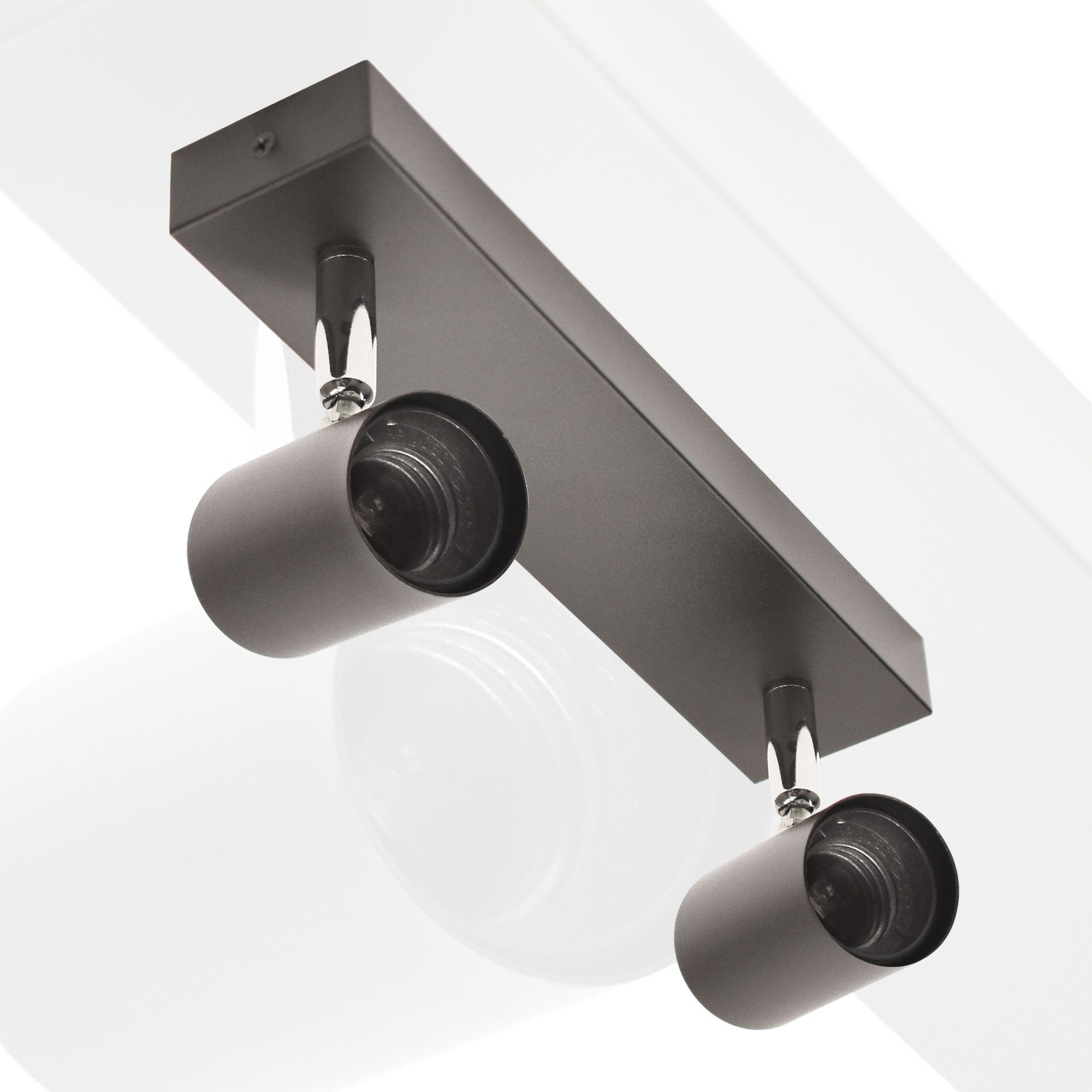 Maxkomfort Deckenstrahler proShine-E272, ohne Leuchtmittel, Deckenstrahler günstig online kaufen