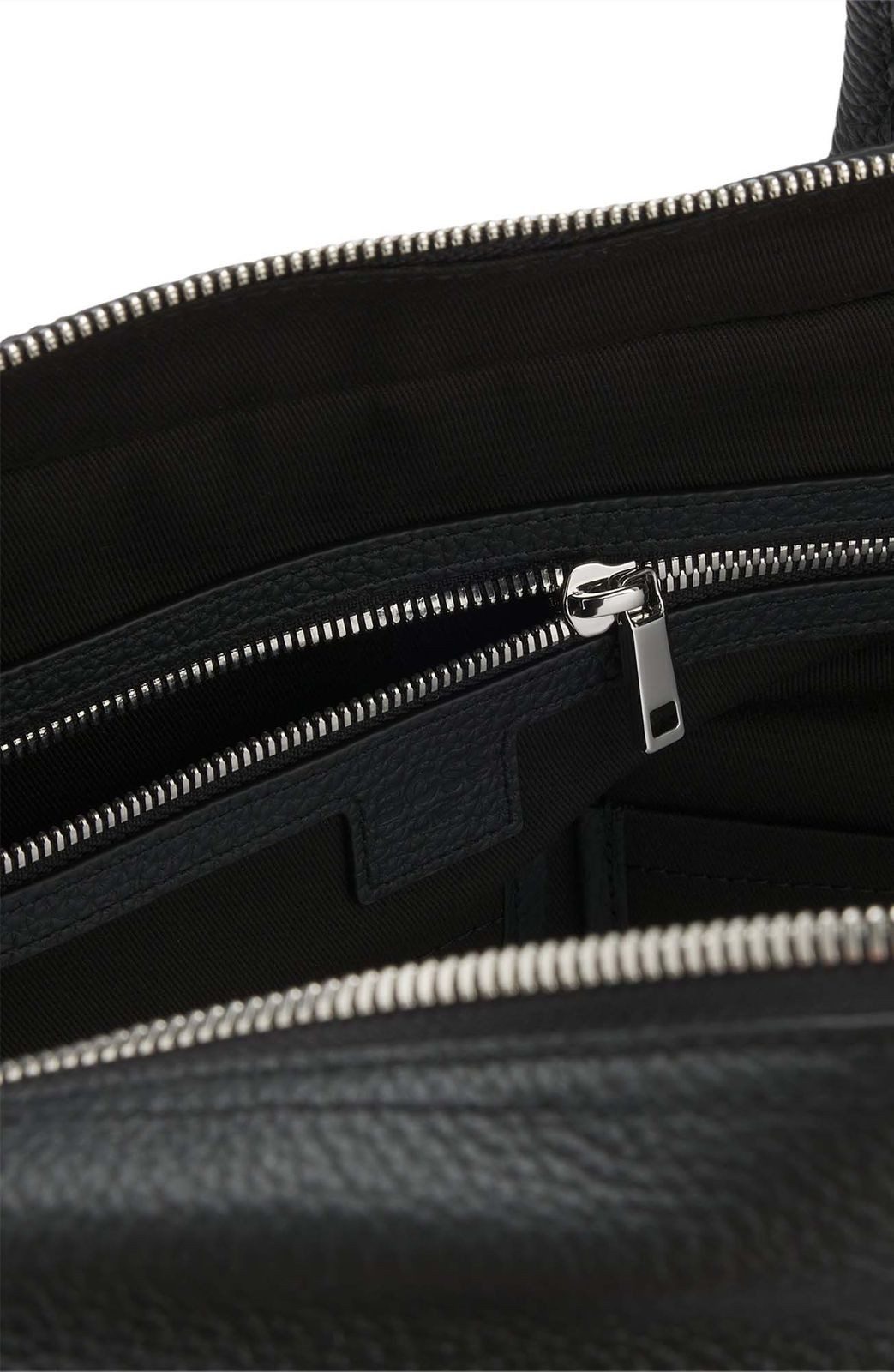 BOSS Reisetasche B1 Holdall, aus echtem Rindsleder