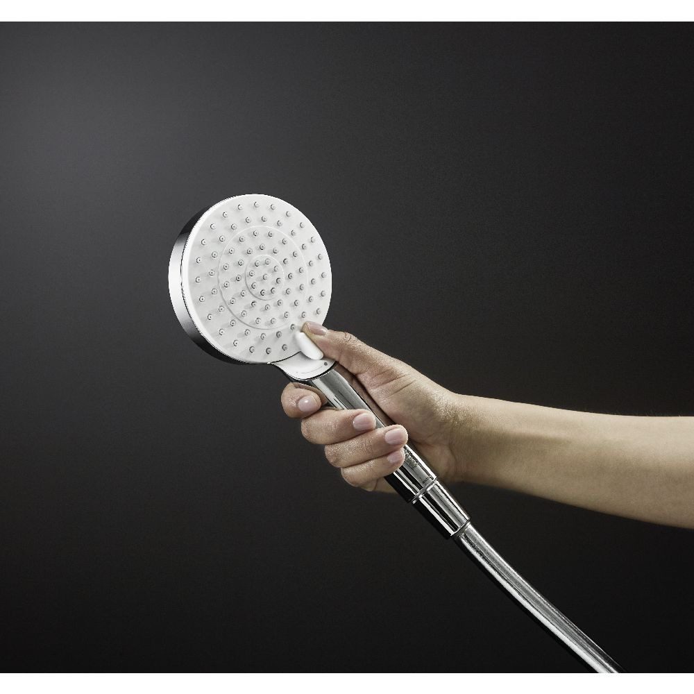 hansgrohe Duscharmatur Hansgrohe Crometta S Showerpipe 240 1jet mit Thermostat 27267000