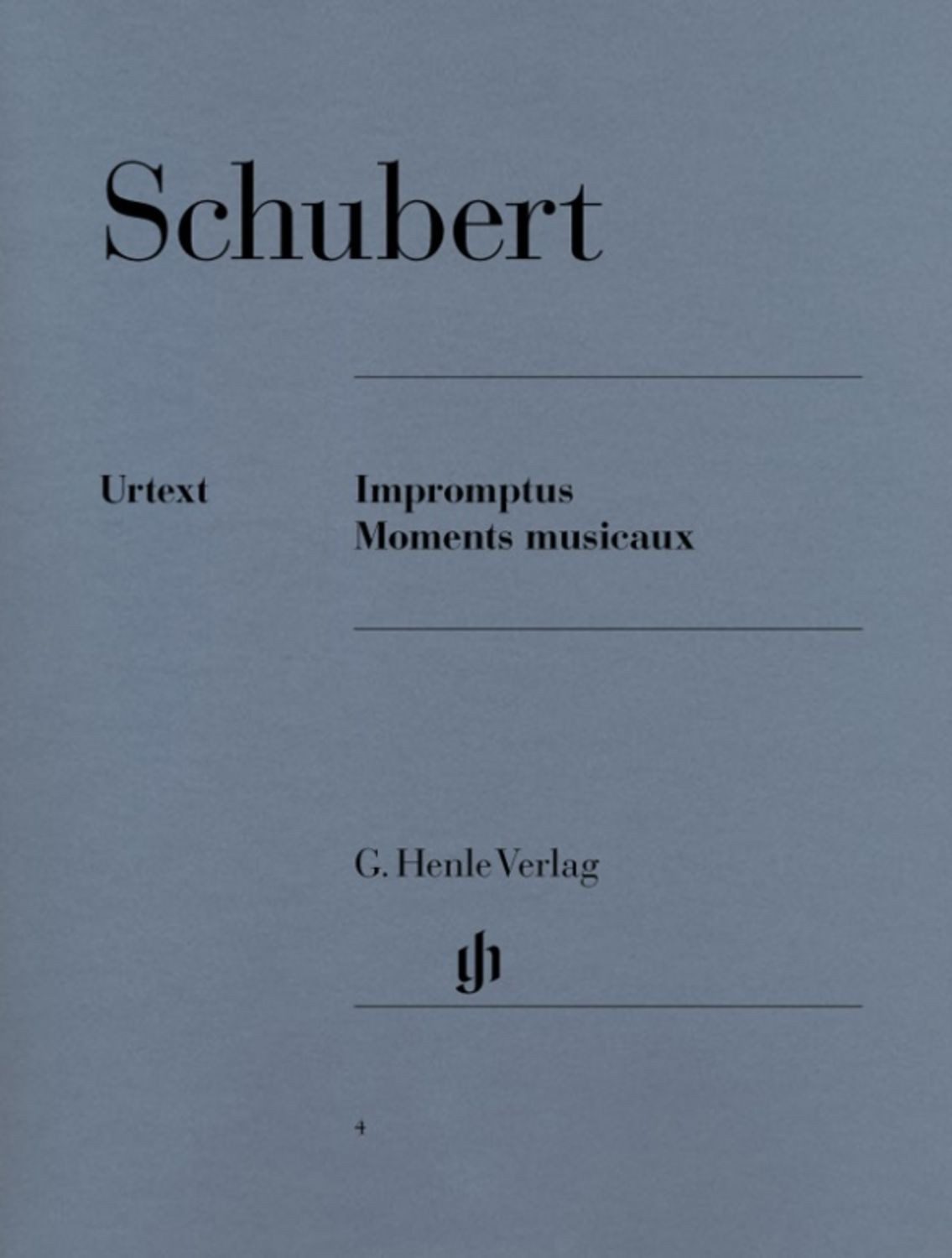 Franz Schubert - Impromptus und Moments musicaux / Franz Schubert