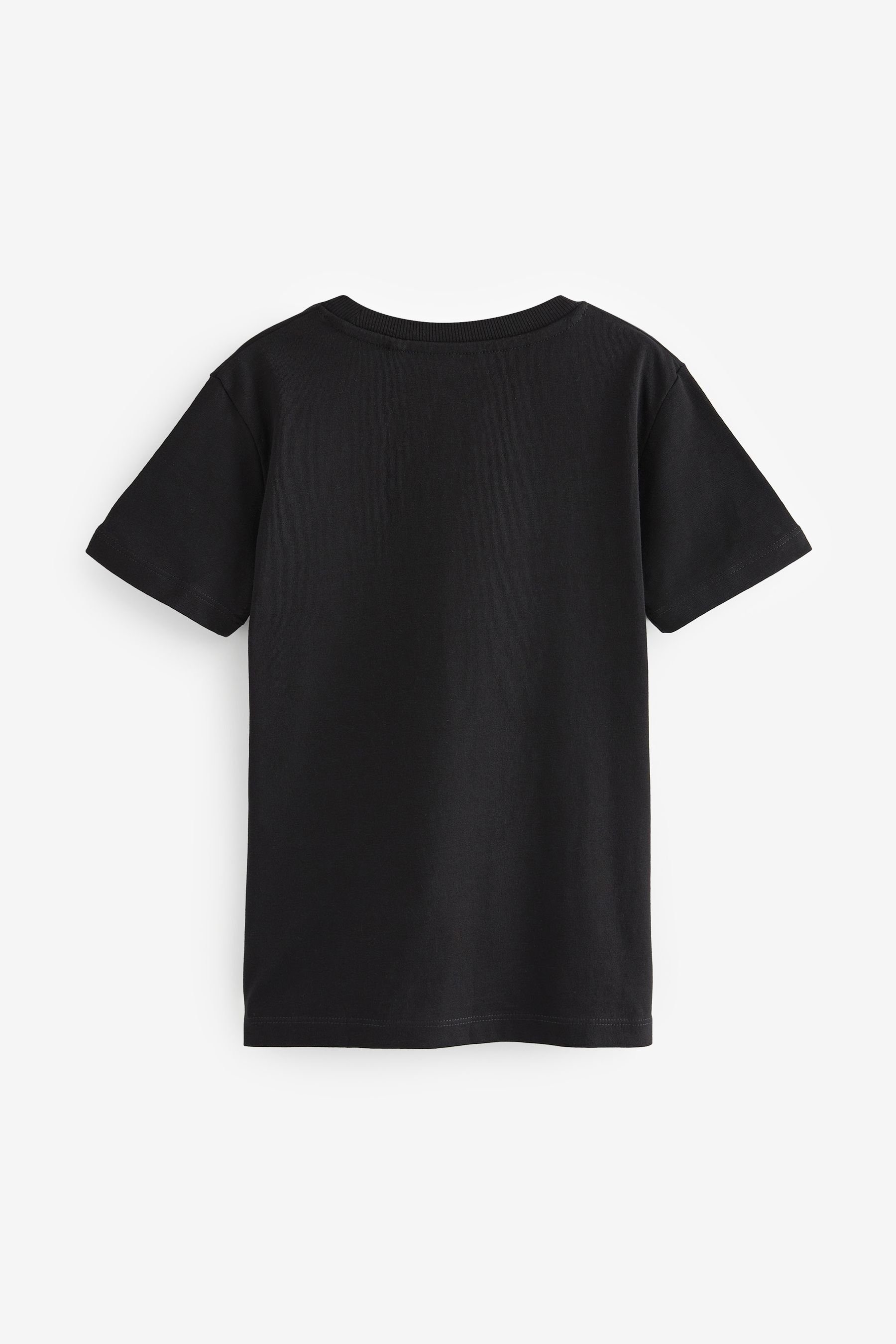 (1-tlg) Kurzärmeliges T-Shirt R2D2 T-Shirt Next Star Black Wars
