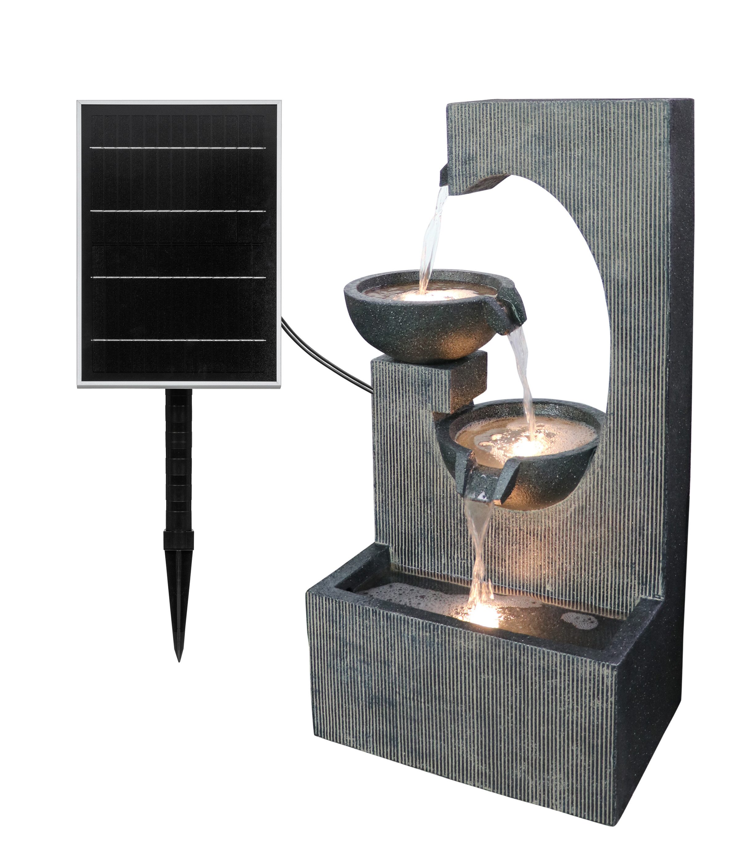 Dehner Gartenbrunnen Lorca, mit LED Beleuchtung, günstig online kaufen