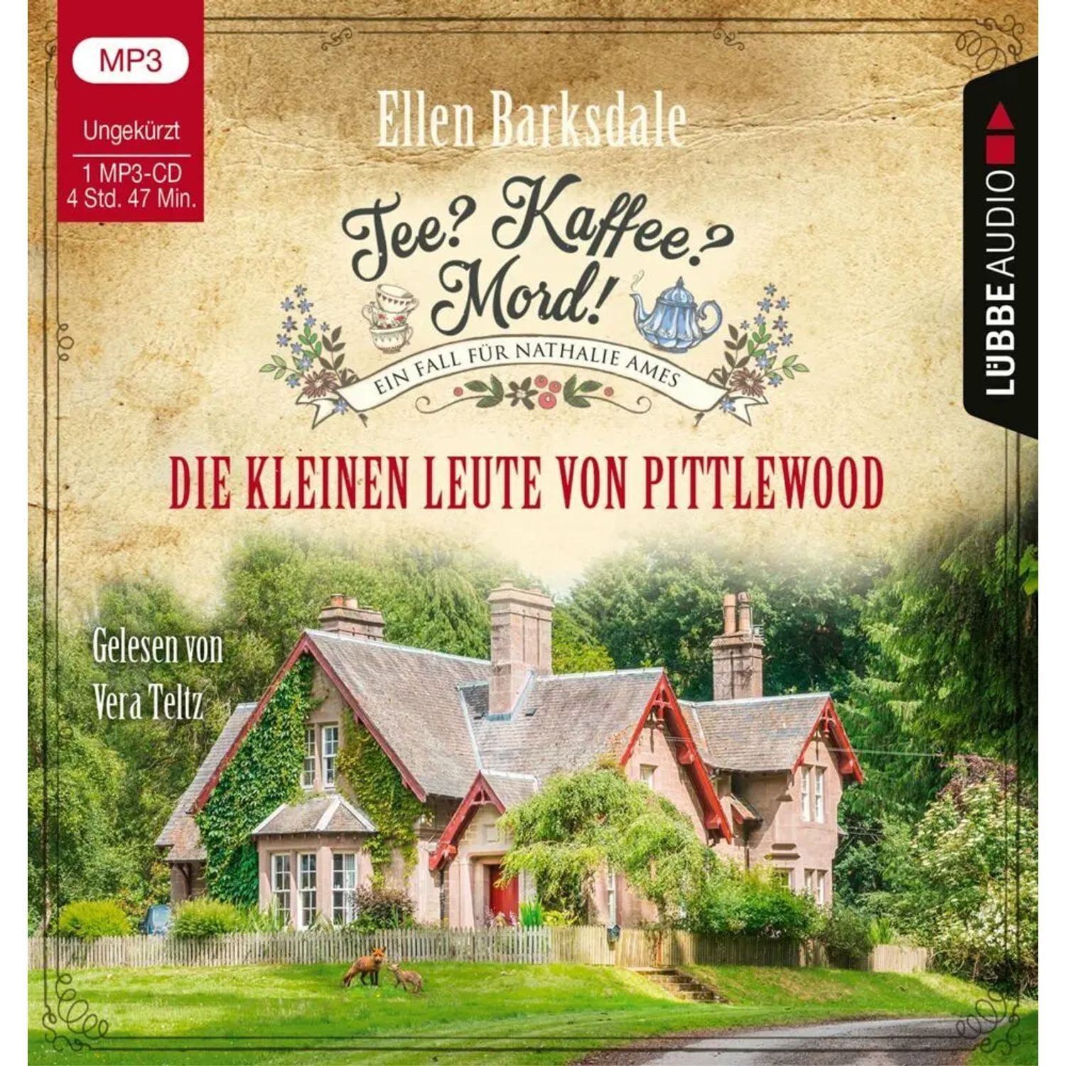 Bastei Lübbe AG Hörspiel Tee? Kaffee? Mord! - Die kleinen Leute von Pittlewood,1 Audio-CD, 1...