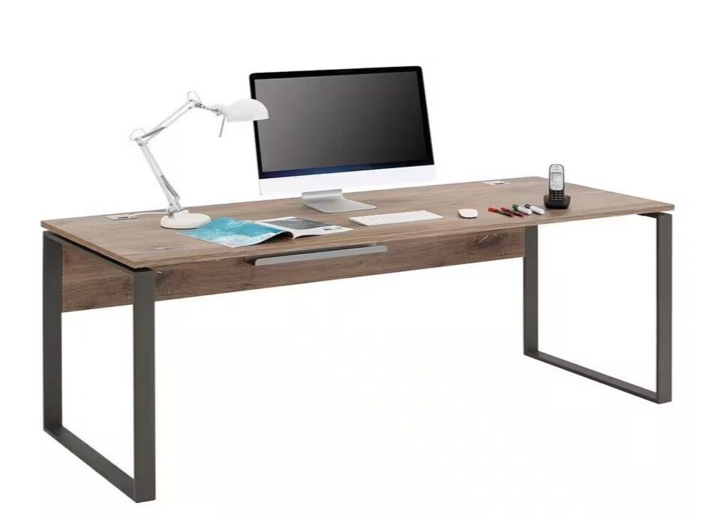 Maja Möbel Schreibtisch Schreibtisch TAJO, der Große und Indiviuelle, Super als Minioffice