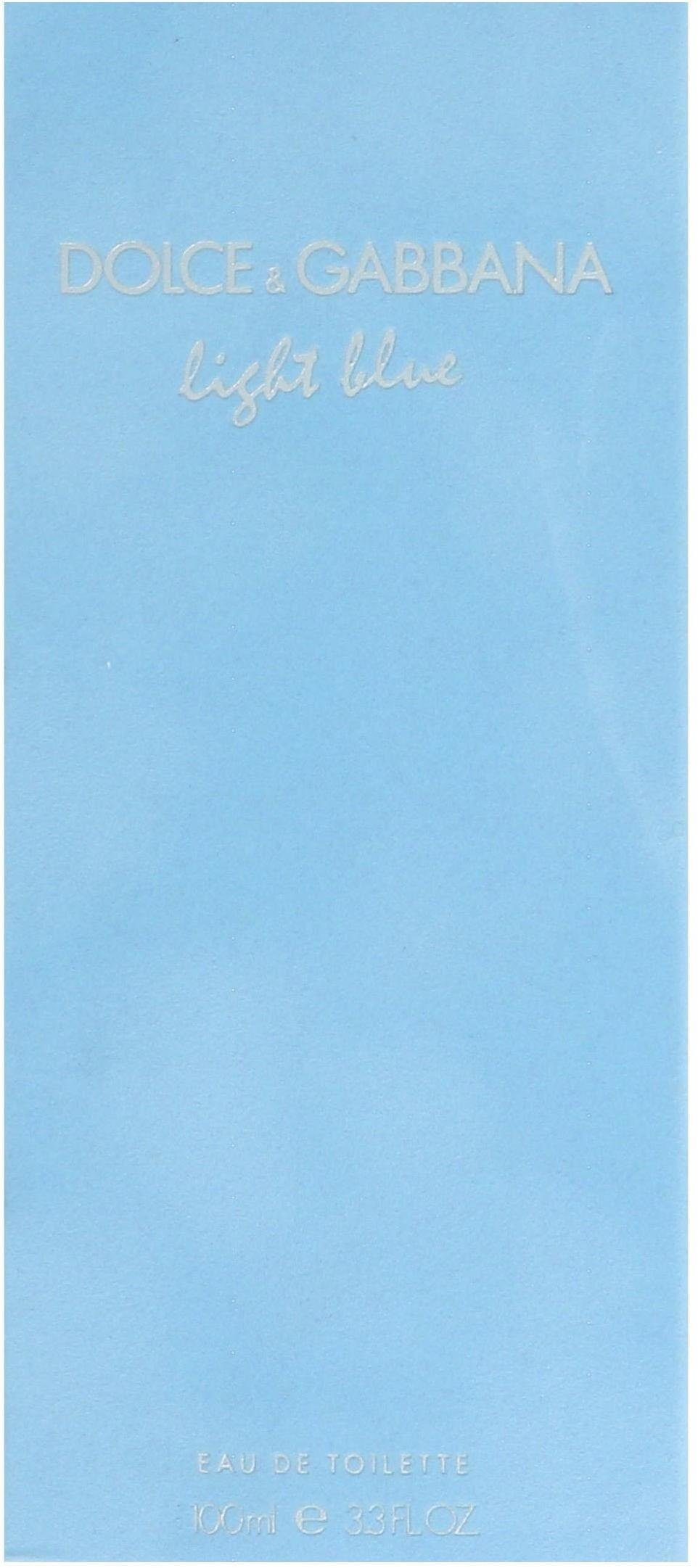 DOLCE & GABBANA Eau de Toilette LIGHT BLUE, mit intensiver Frische