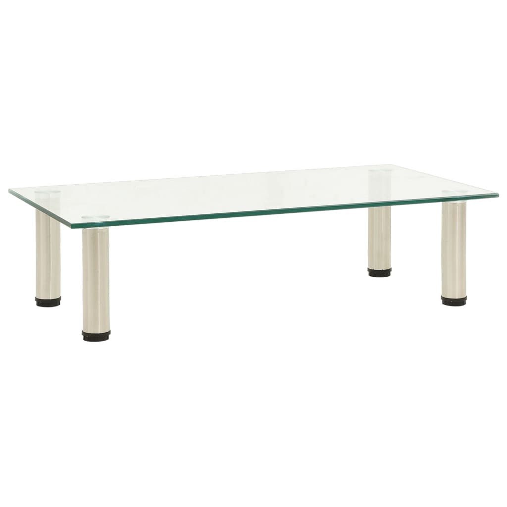 furnicato TV-Board Moderner TV-Tisch 60 x 35 x 17 cm in Transparent (1 St)
