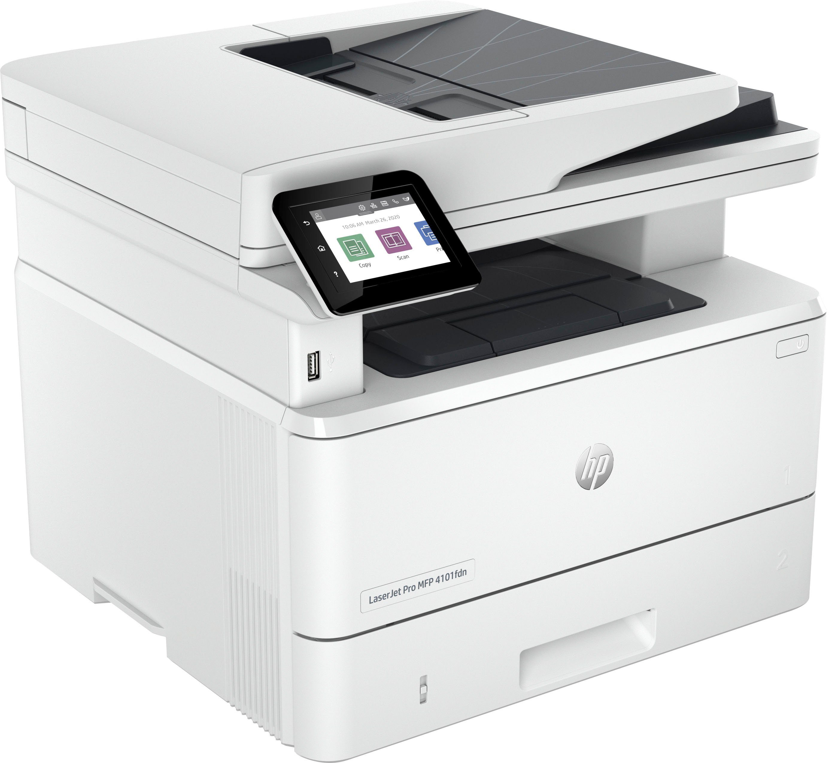 HP LaserJet Pro MFP 4102fdn Multifunktionsdrucker, (LAN (Ethernet)
