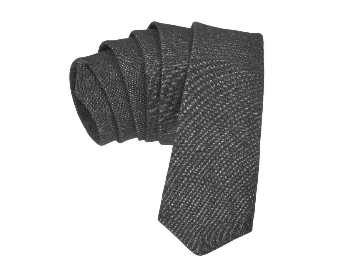 Sir Redman Krawatte "Denim" 6cm für Herren trendiger Casual Look in Denim, 6cm breit, 149cm lang