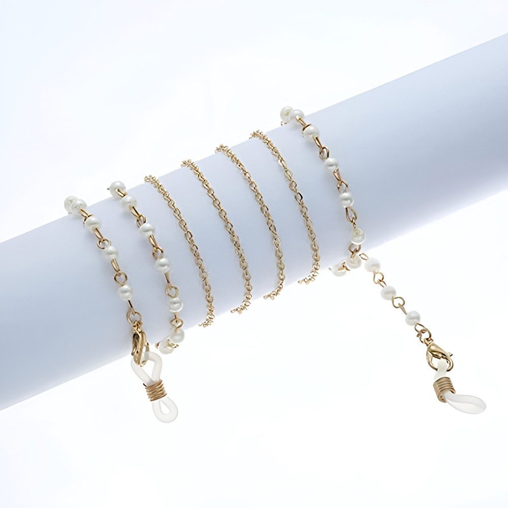 PACIEA Brillenkette Anti Verlust Maske Kette Gläser hängendes Seil Gläser Seil
