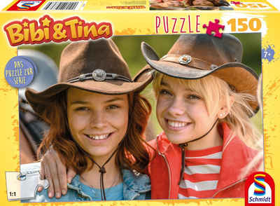 Schmidt Spiele Puzzle Kinderpuzzle Bibi und Tina 150 Teile, 1 Puzzleteile