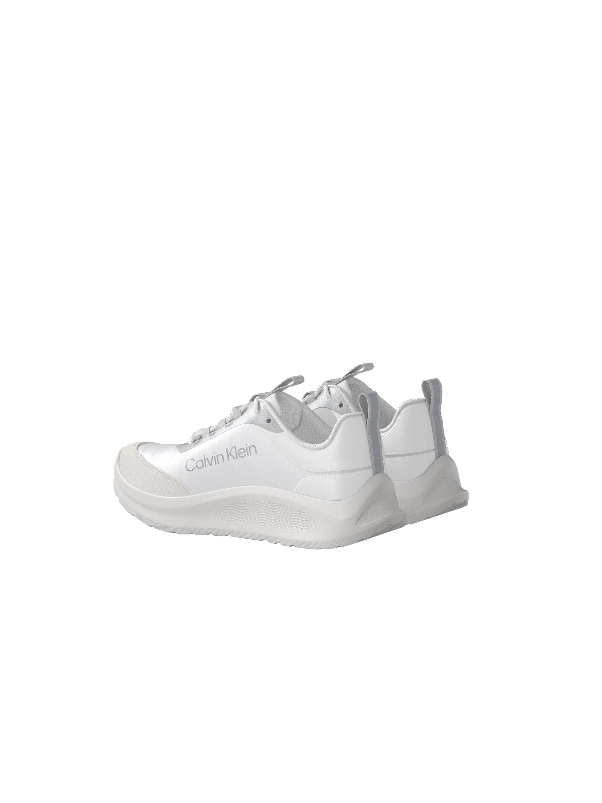 Calvin Klein LIGHT EVA RUN ESS LAC NY-SU WMN Plateausneaker Schnürschuh, Halbschuh, mit Anziehlasche