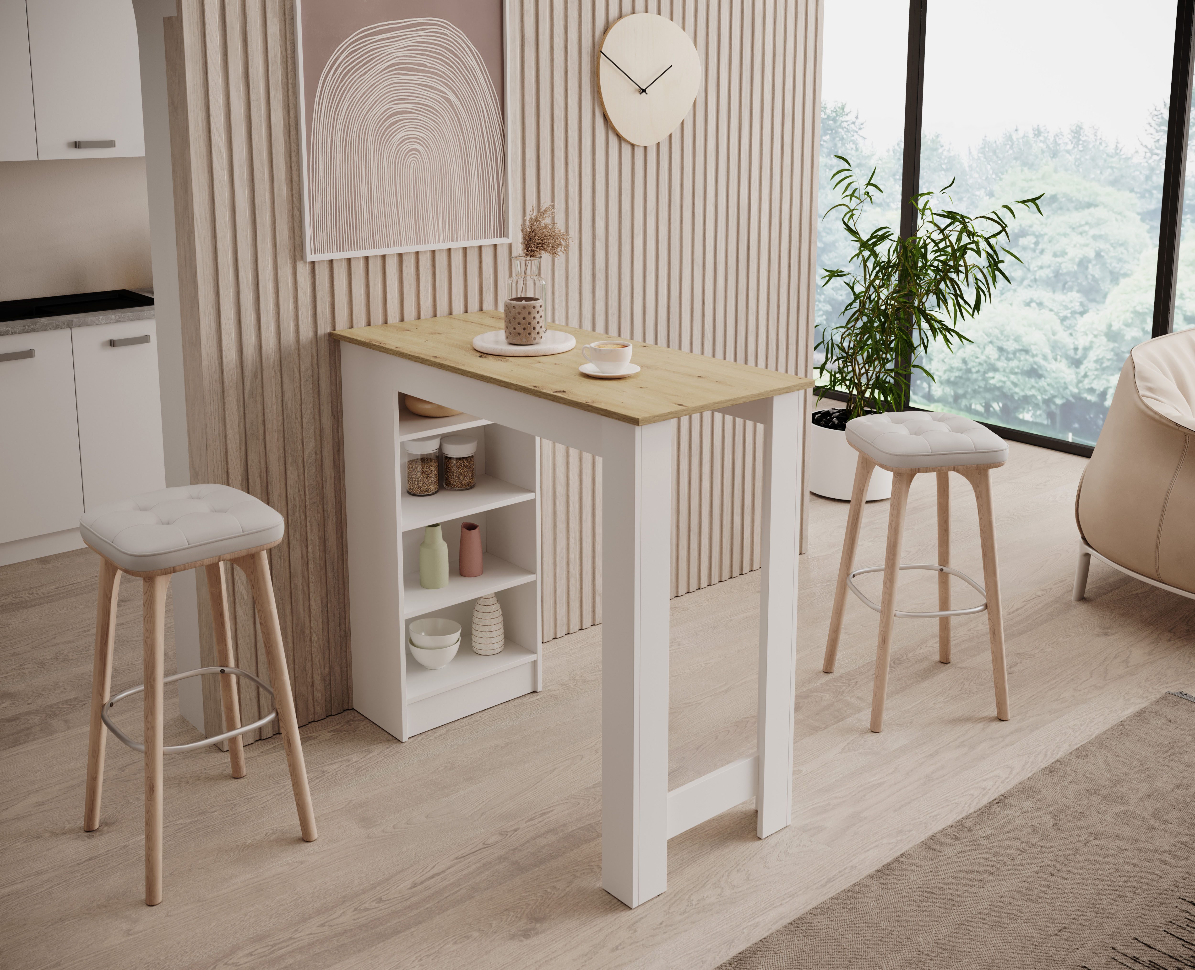 Stolkom Sp.z.o.o. Bartisch Stolkom Mojito B/H/T 115x103x50 cm (1-St., Barti günstig online kaufen