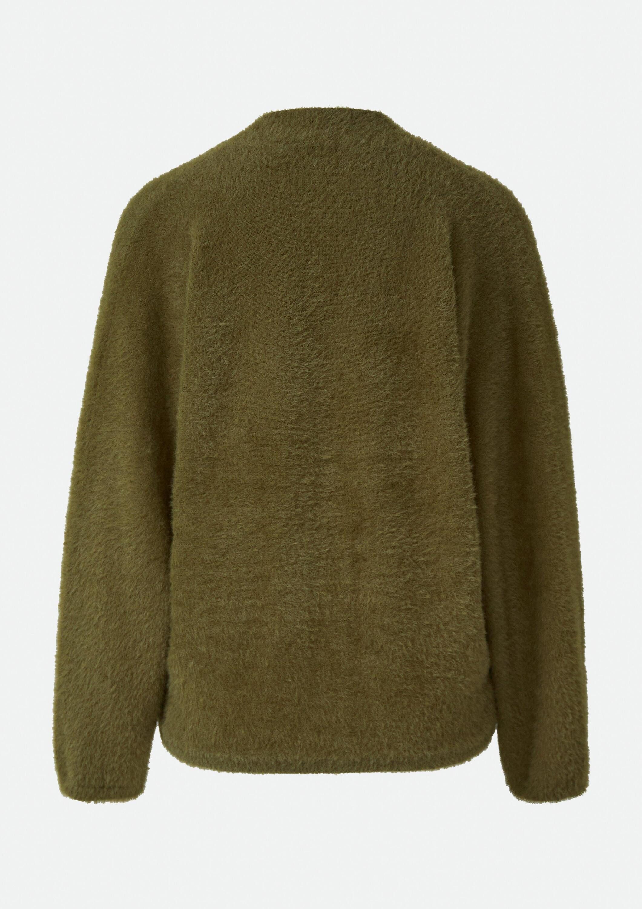 comma Cardigan Strickjacke Kuscheliger Cardigan im Relaxed Fit