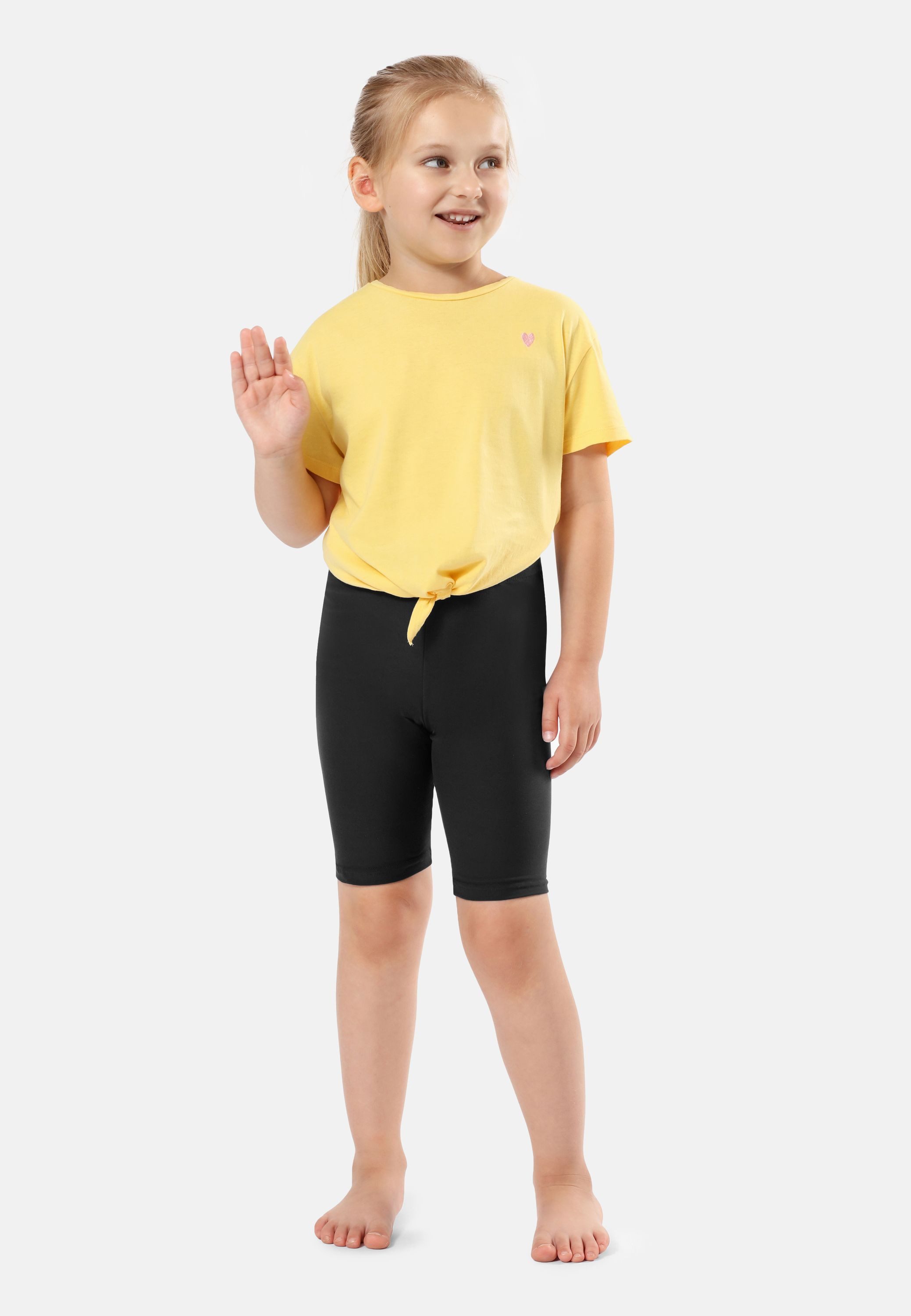 Merry Style Leggings Mädchen Kurze Leggings MS10-353 (1-tlg) elastischer Bund