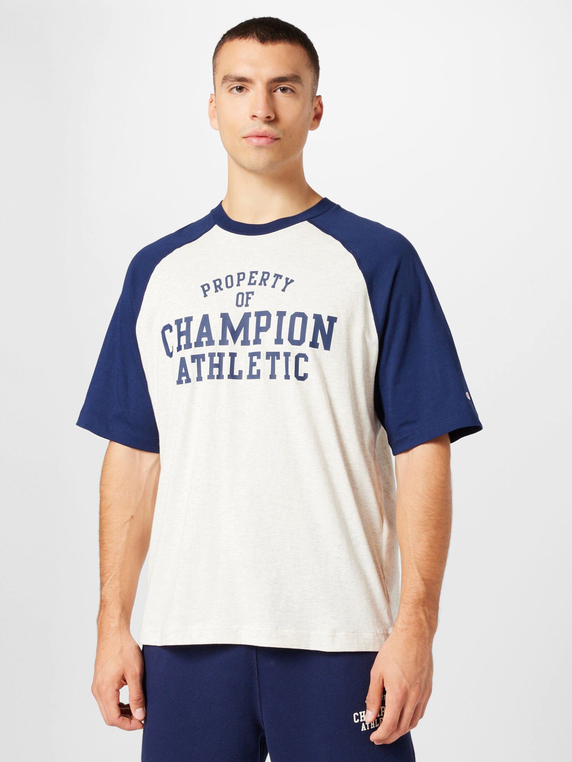 (1-tlg) Athletic Champion Authentic Apparel T-Shirt navy-grey melange Legacy