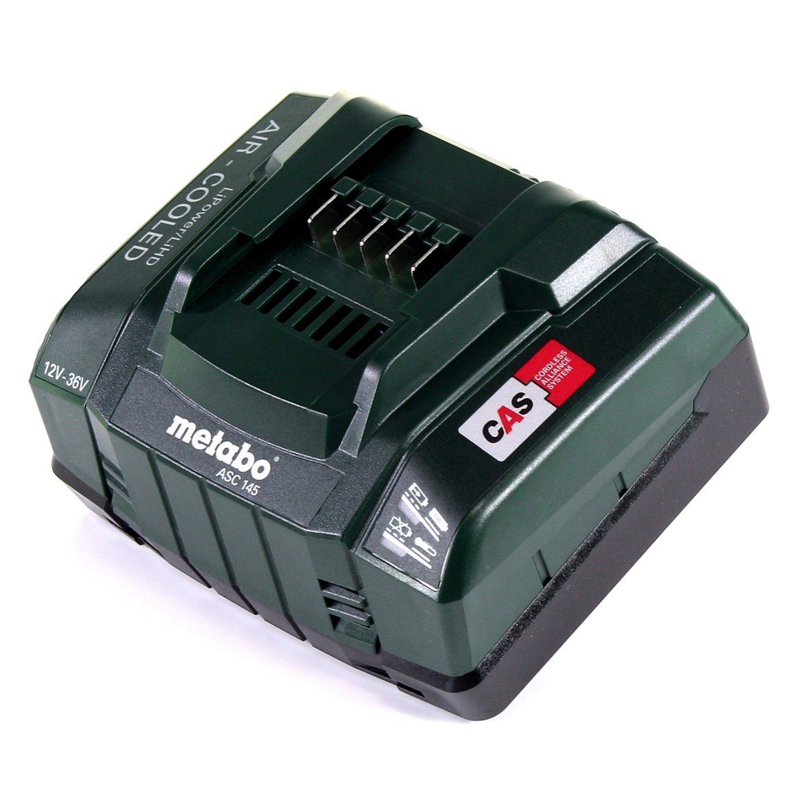 metabo Ladegerät ASC 145 AIR COOLED 12-36V (627378000) Schnelllade-Gerät