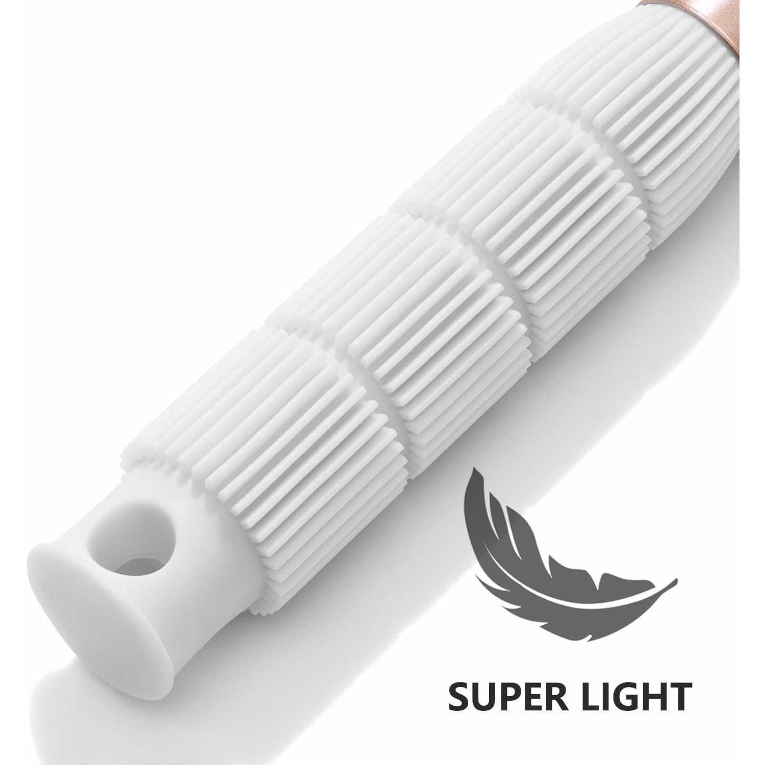 LuxusKollektion Haarbürsten-Set Haar-Rundbürste Set Föhnen Glattes Welliges Haarstyling Antistatische