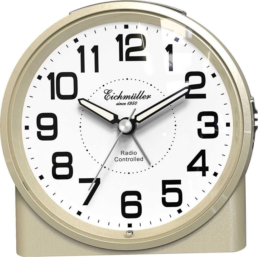 Eichmüller Funkwecker 9890-10 – Goldfarbener analoger günstig online kaufen