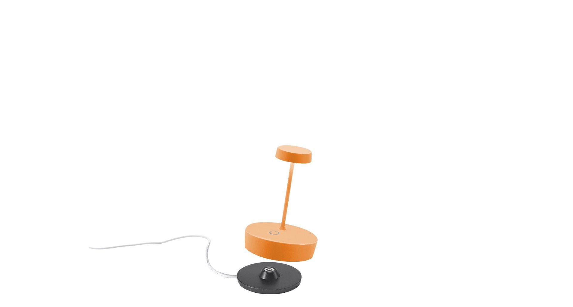 Zafferano LED Orange Swap LED Mini Warmweiß Tischleuchte fest Pro, integriert