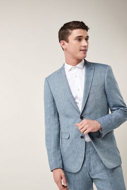 Next Baukastensakko Signature Sakko aus 100 % Leinen: Skinny Fit (1-tlg)