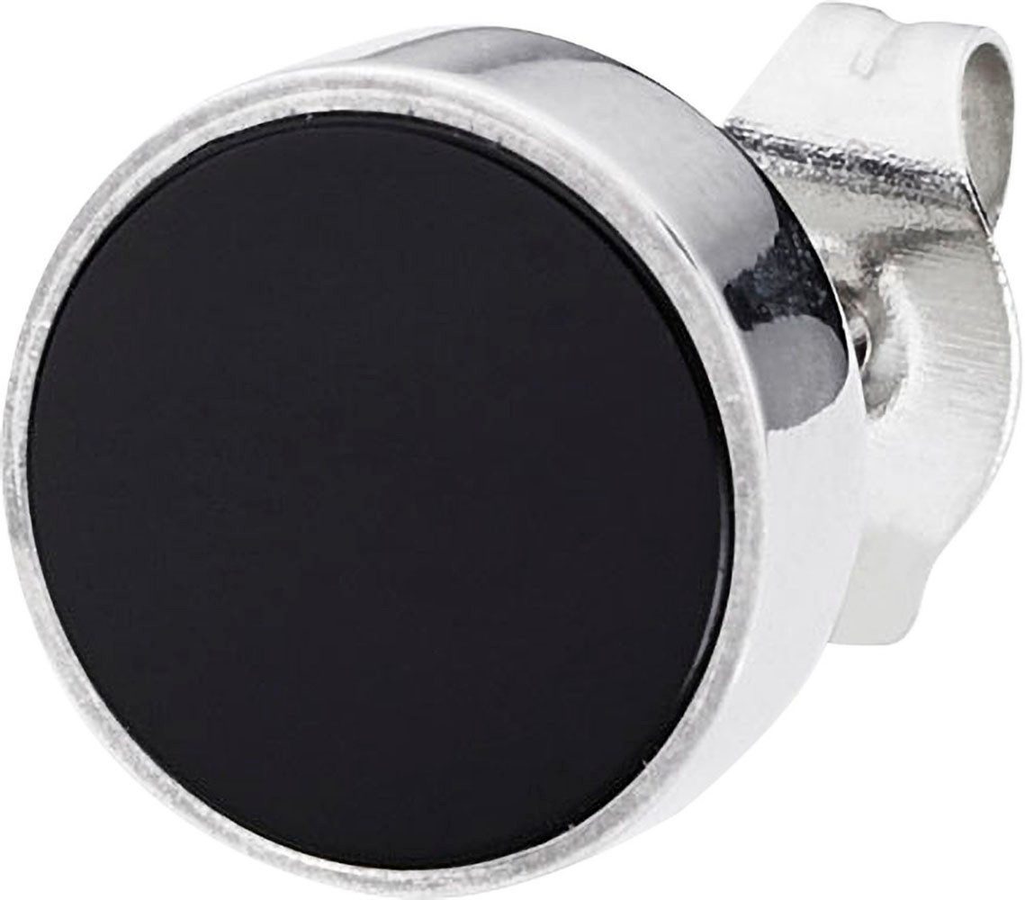 HECHTER PARIS Single-Ohrstecker Schmuck Geschenk Edelstahl Ohrring, mit Farbstein-Imitat