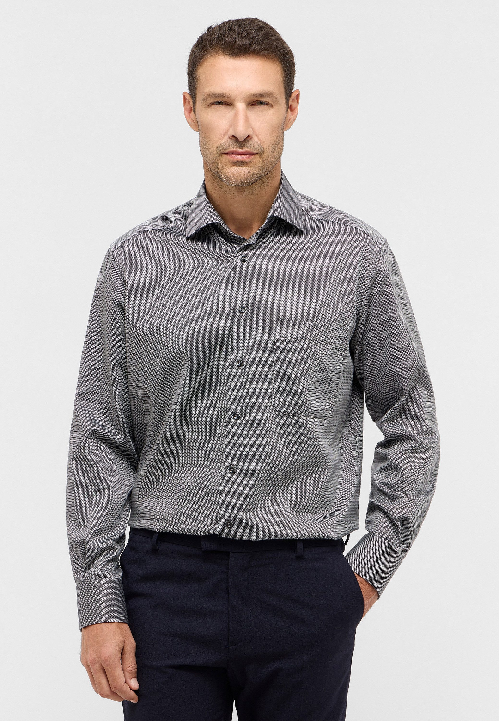 Eterna Langarmhemd COMFORT FIT NON IRON günstig online kaufen