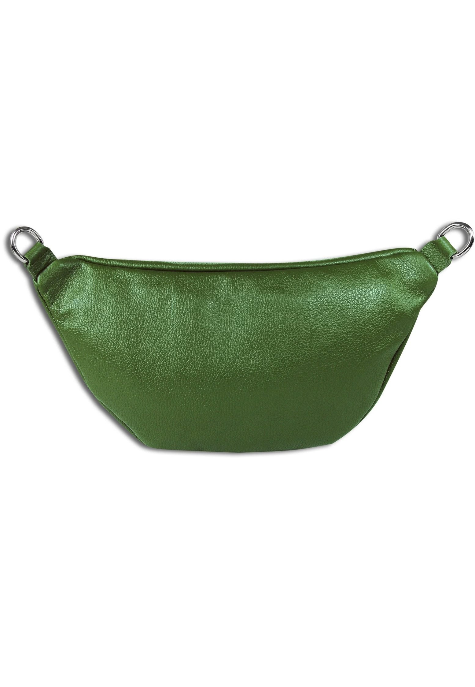 Toscanto Gürteltasche Toscanto grünfarbene Gürteltasche sehr (Gürteltasche), Damen Gürteltasche Echtes Leder, grün
