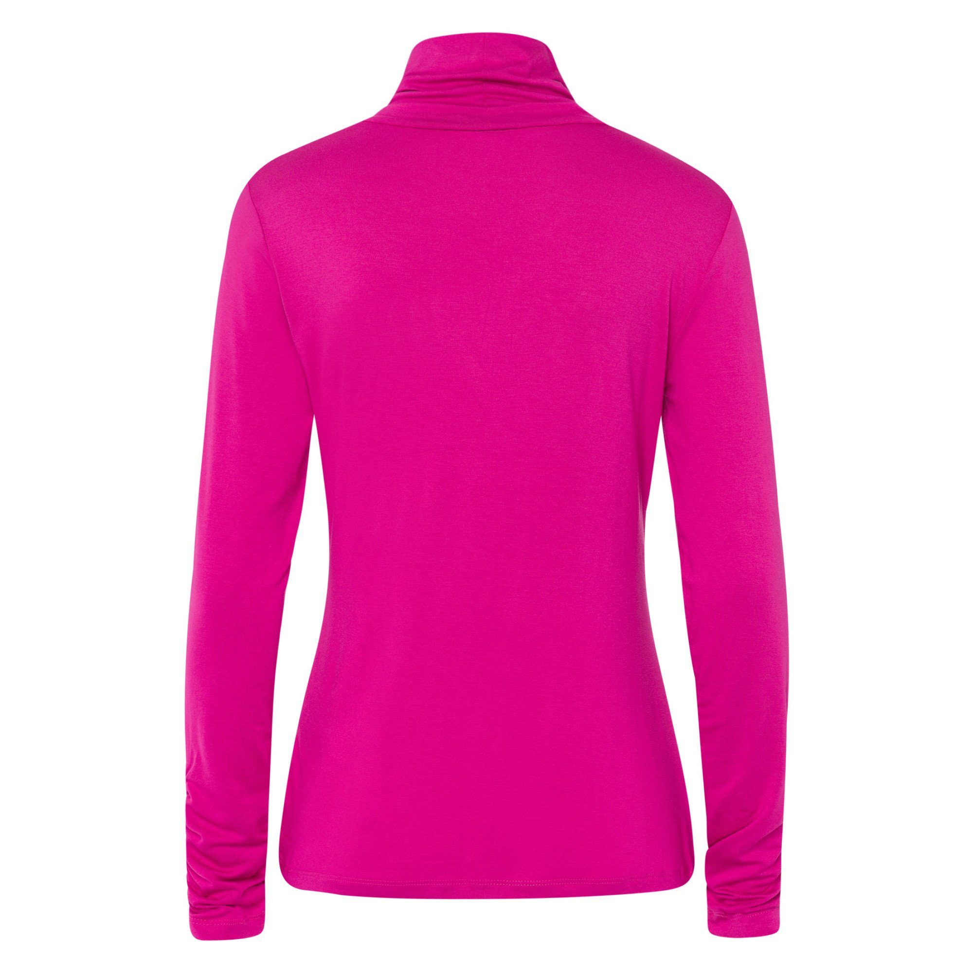 MORE&MORE Rollkragenpullover Shirtrolli beige