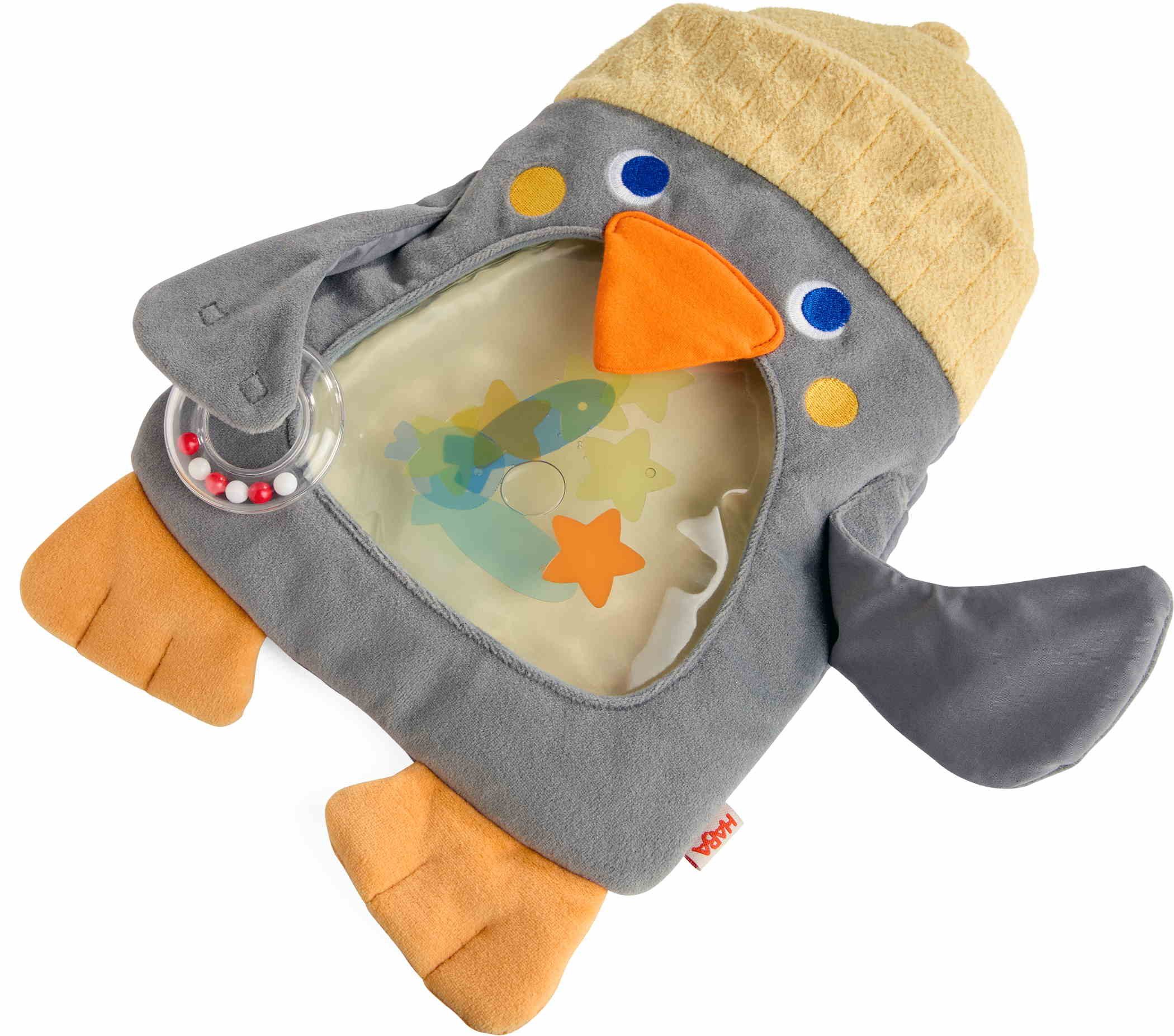 Haba Rassel Babywelt Motorikspielzeug Wasserspielmatte Pinguin 2013408001