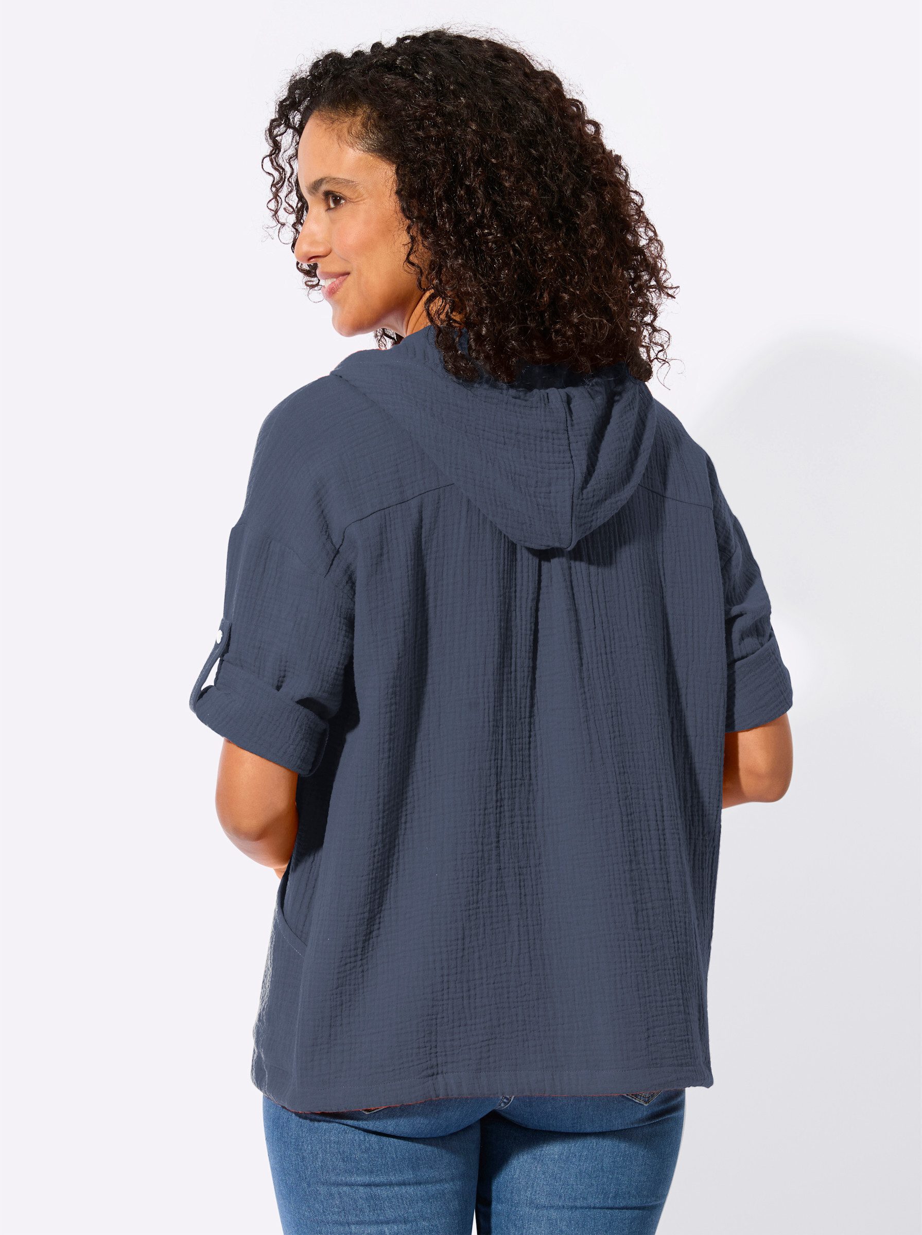 Witt Blusenblazer Blusenjacke 3/4-Arm