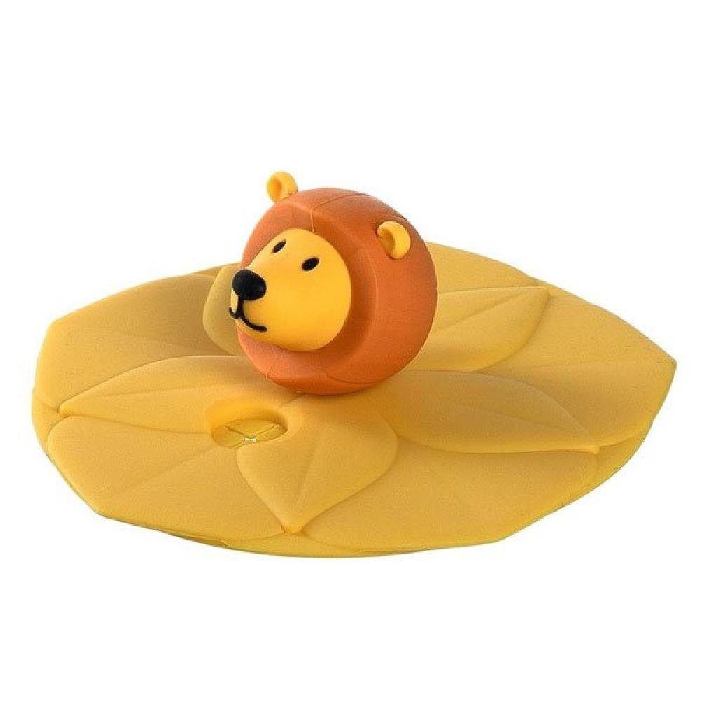 LEONARDO Kinderbecher Leonardo Deckel für Trinkgläser Bambini Löwe