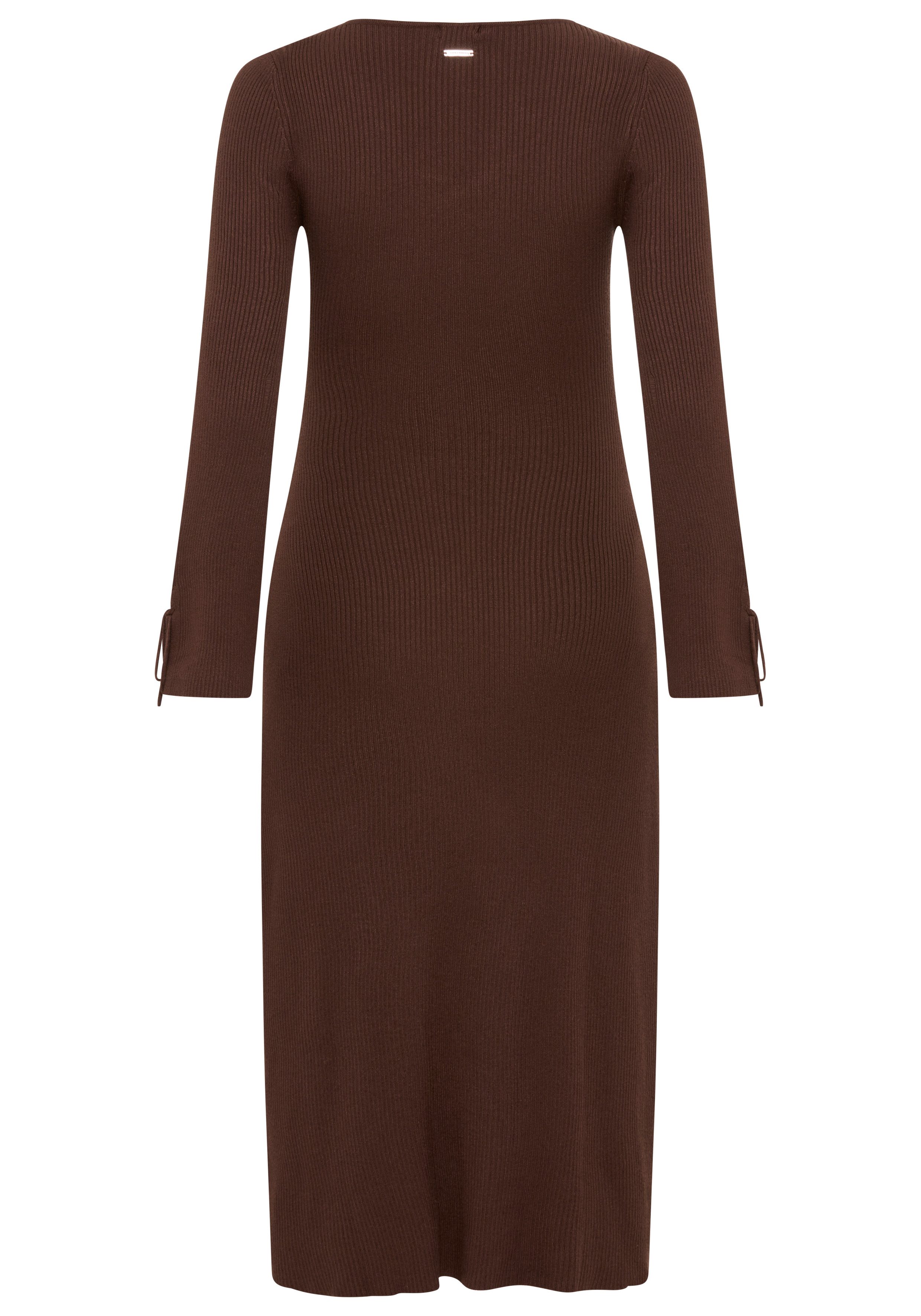 Bruno Banani Strickkleid mit besonderem Ärmeldetail