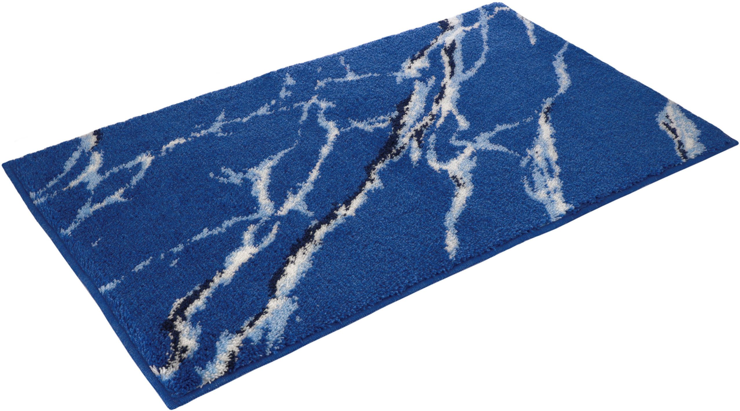 Vossen Badematte »Marble«, Höhe 16 mm, fußbodenheizungsgeeignet, Polyacryl, rechteckig
