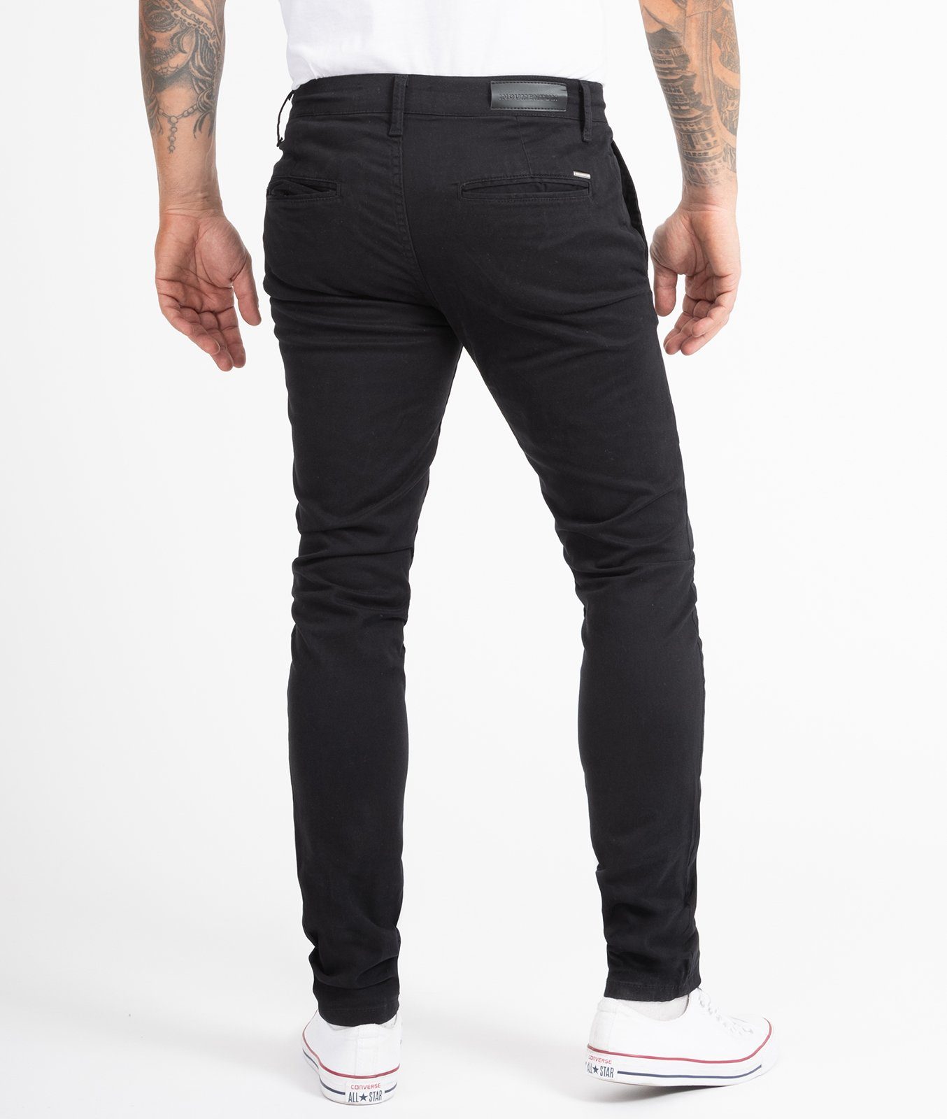 Indumentum Chinohose Herren Slim Fit Hose IS-305