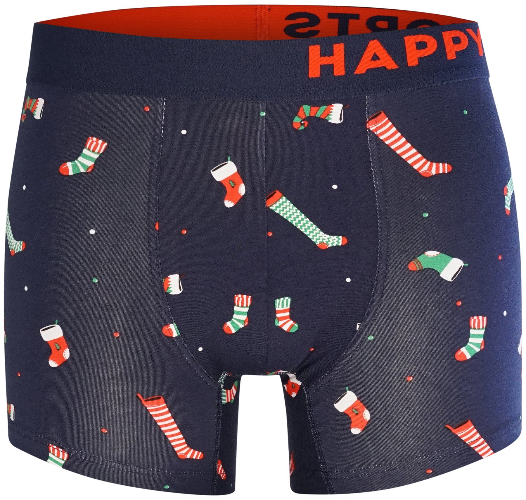 Wäsche/Bademode Boxershorts HAPPY SHORTS Trunk 2-Pack Christmas Stockings