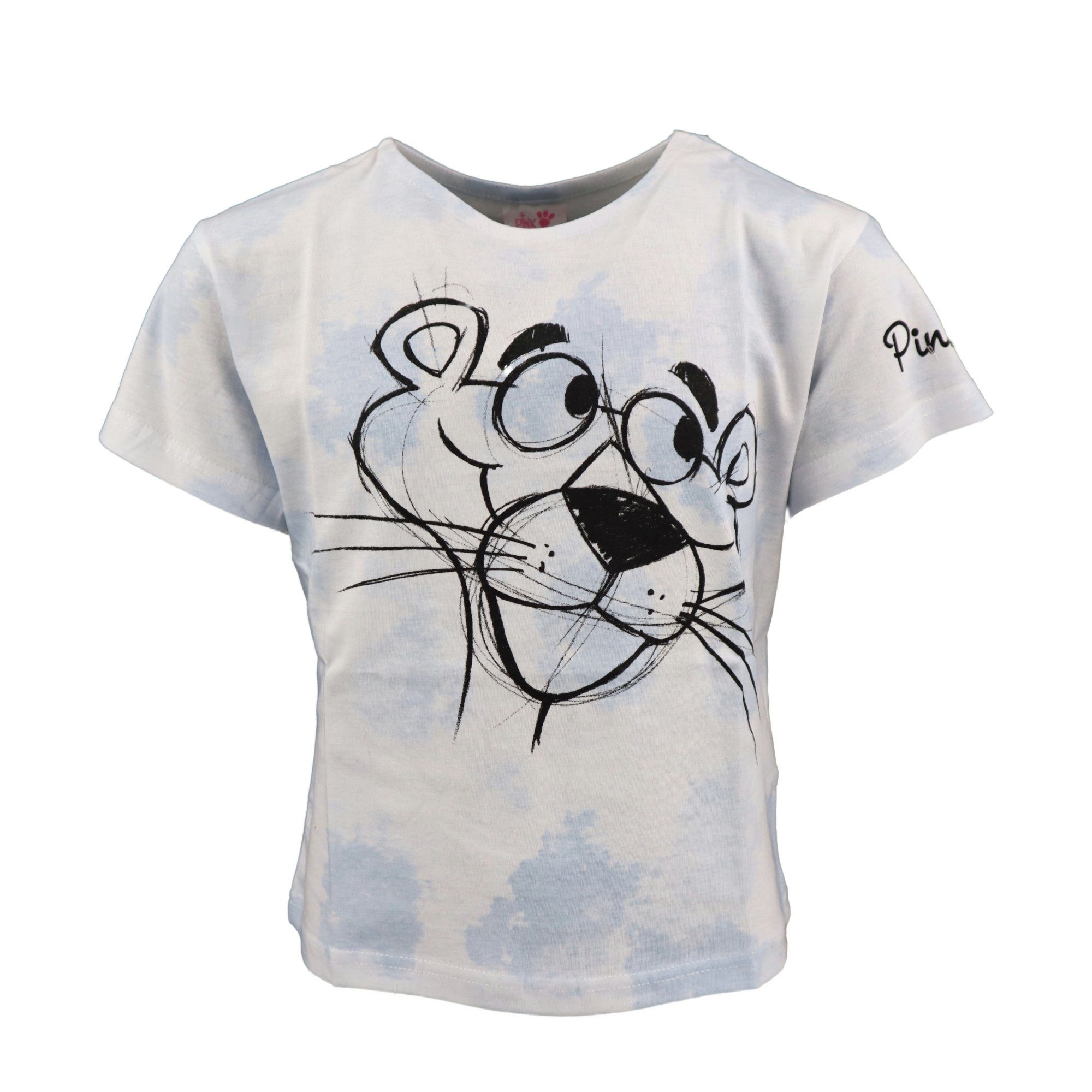 Print-Shirt Pink Panther Jugend Mädchen T-Shirt