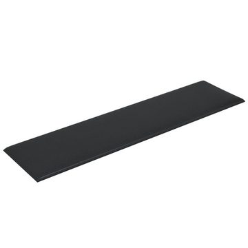 vidaXL Wandpaneel Wandpaneele 12 Stk. Schwarz 60x15 cm Kunstleder 1,08 m², (12-tlg)