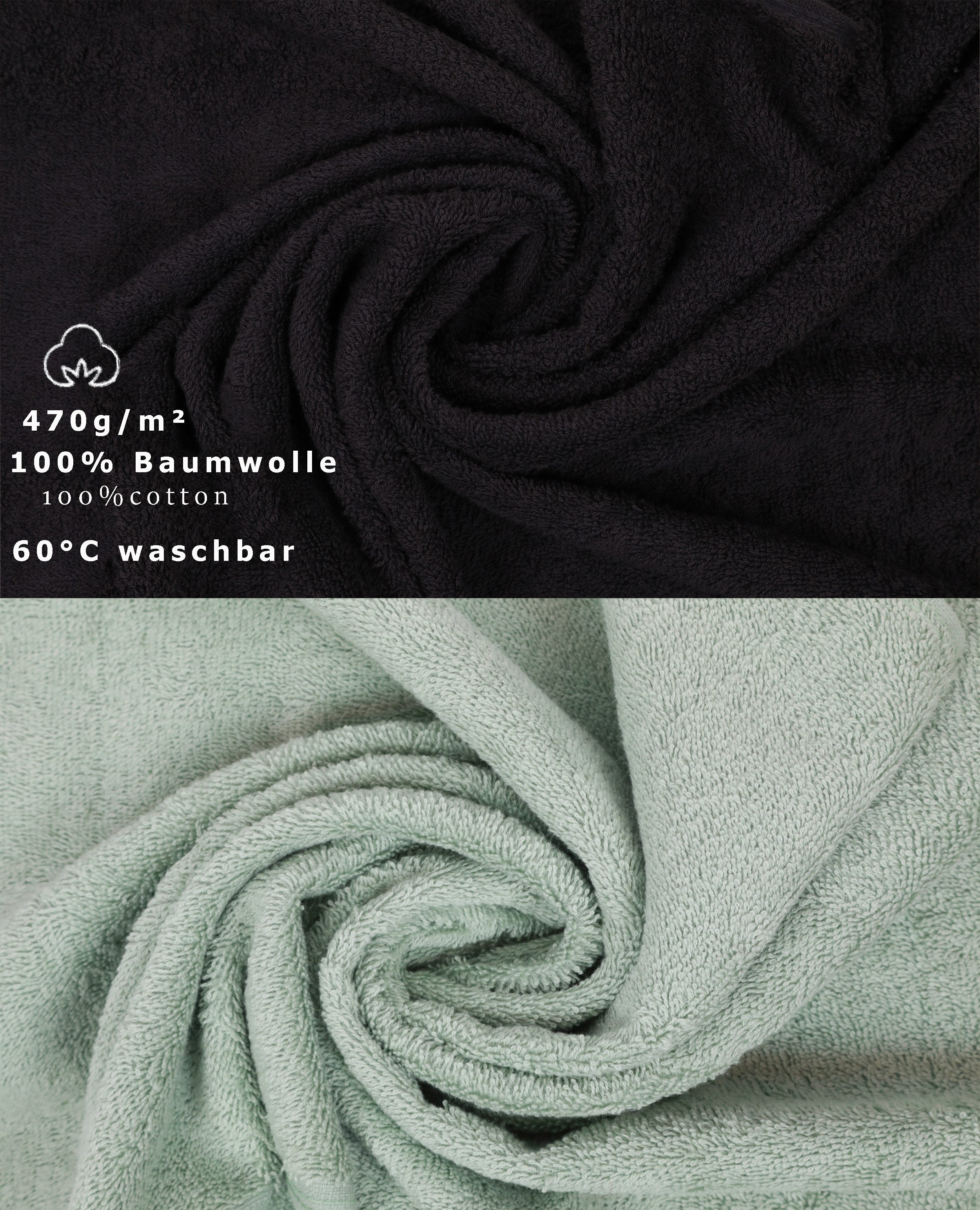 Betz Handtuch Set 4 tlg. Handtuch Set HAPPY Pack 2 Handtücher 2 Waschhandschuhe, 100% Baumwolle (Set)