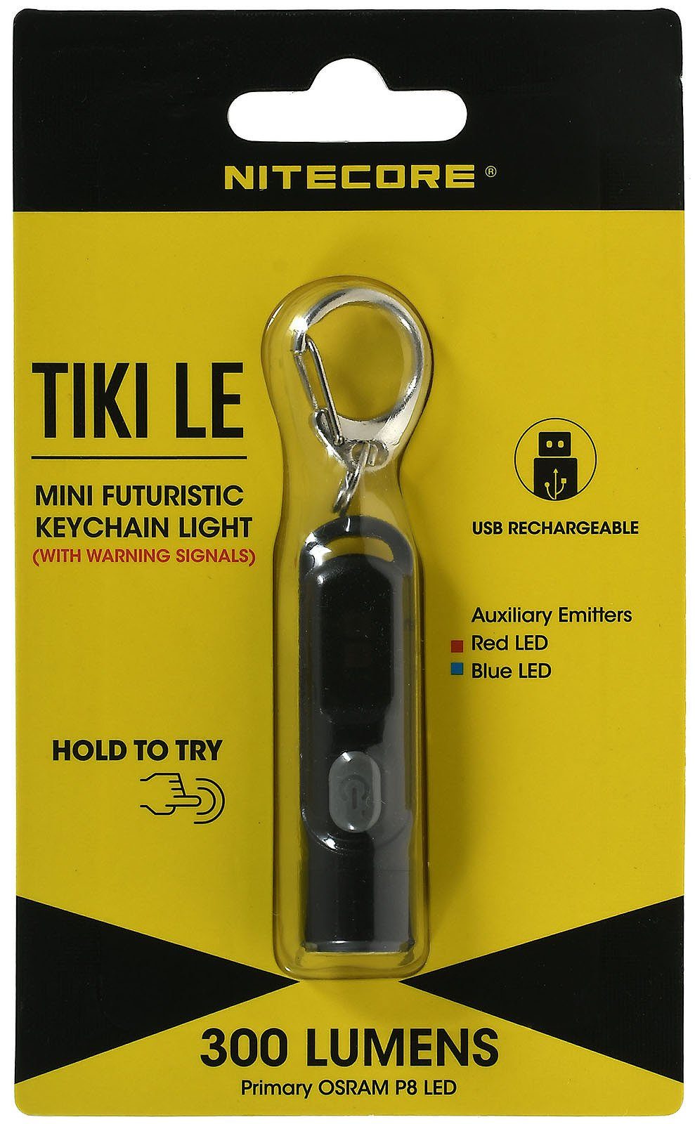 300 Taschenlampe Port TIKI LE LED Nitecore Lumen USB-C -