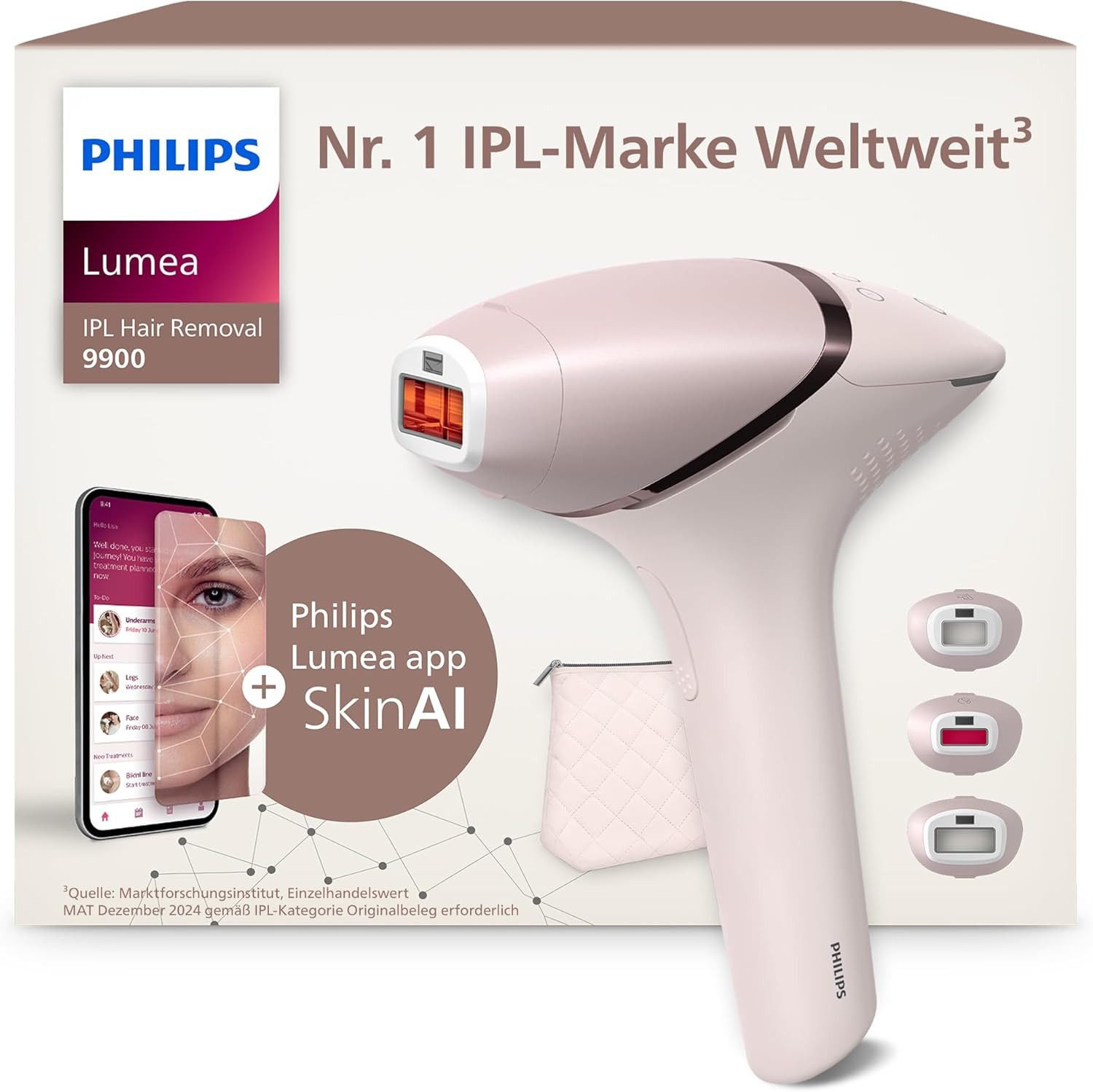 Philips IPL-Haarentferner Lumea Series 9900 SkinAI BRI951/01