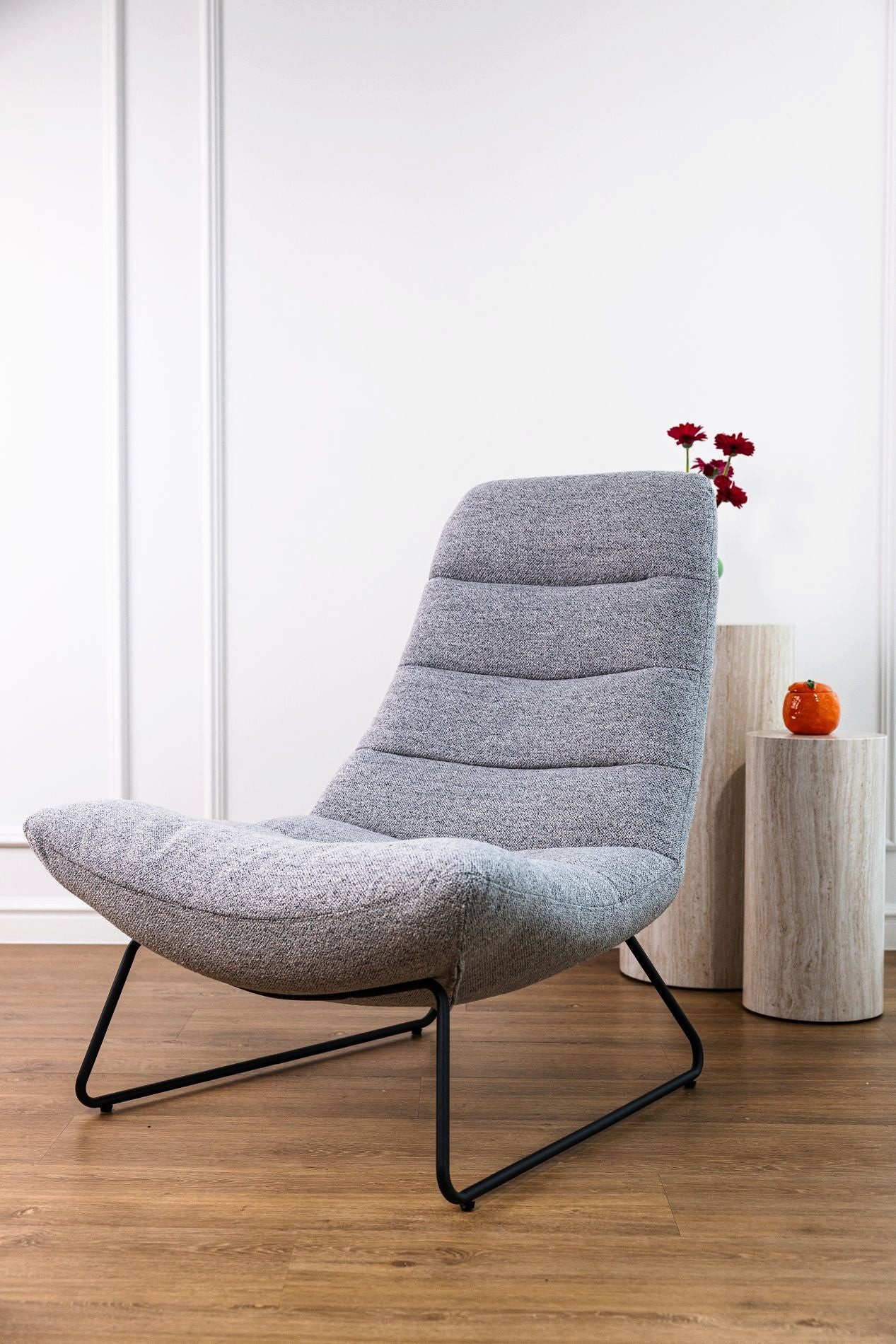 Selsey Sessel FORGENTS, Loungesessel mit Komfortpolsterung und Metallgestell
