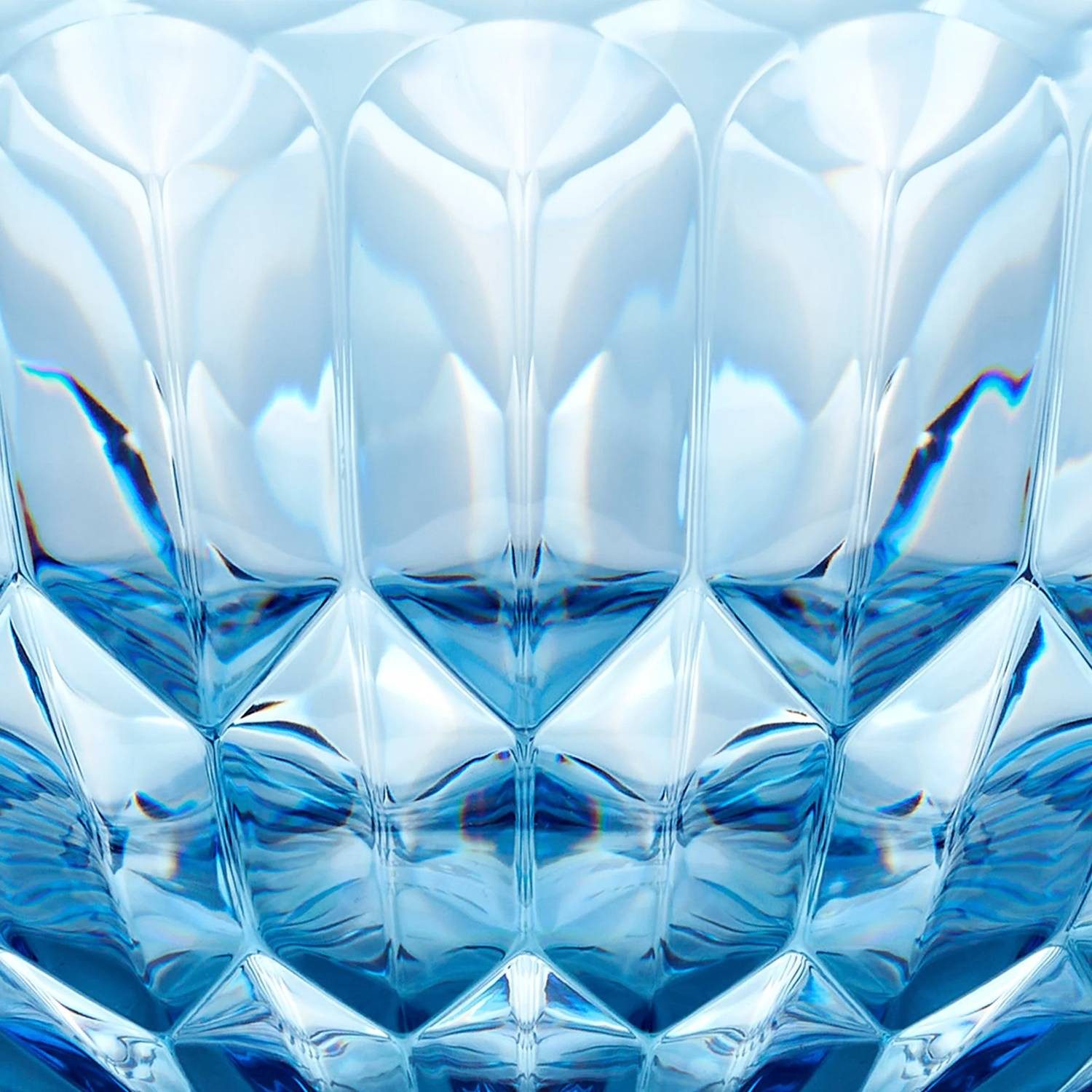 guzzini Schale Guzzini Schüssel Vanity Sky blue Ø 30 cm biobasiert, Bio-based Acrylic Crystal, 100% recycelbar